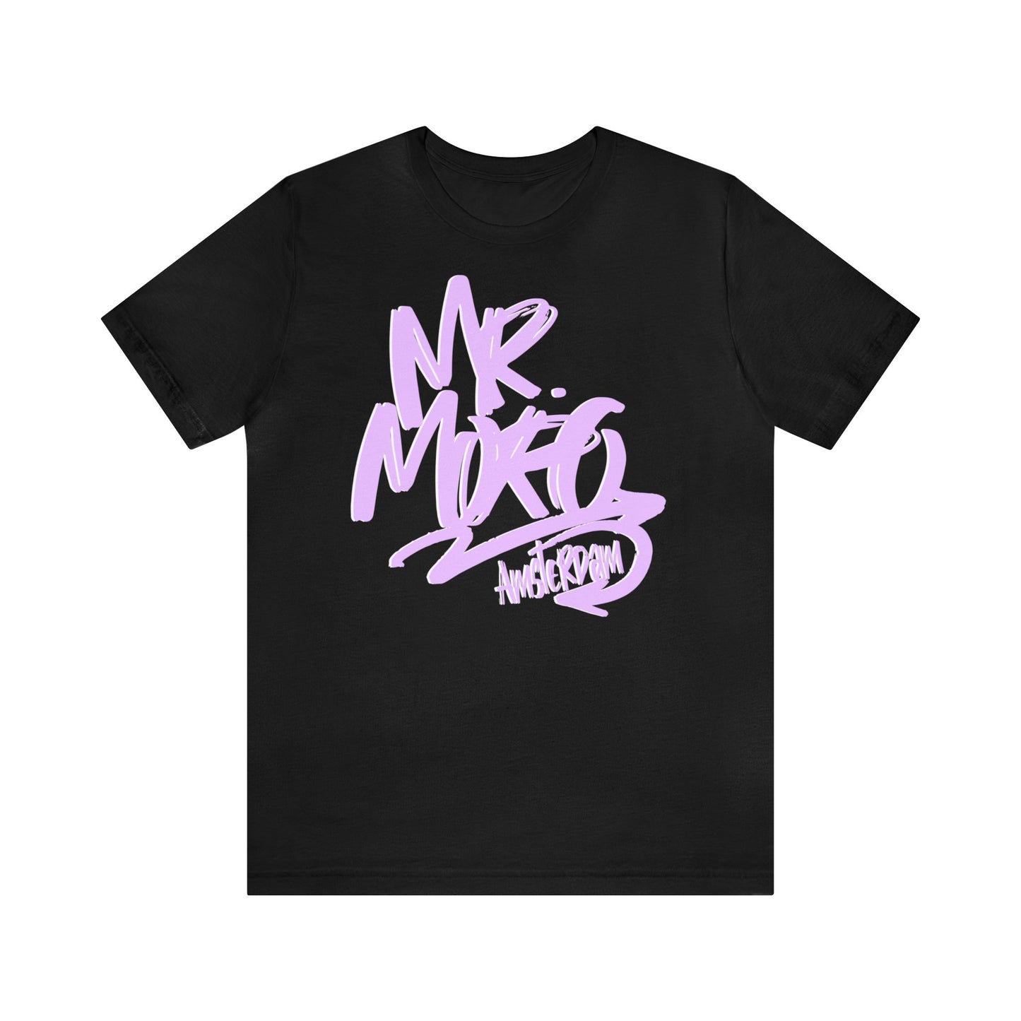 Mr.Moro Graffiti T-shirt Pink/White