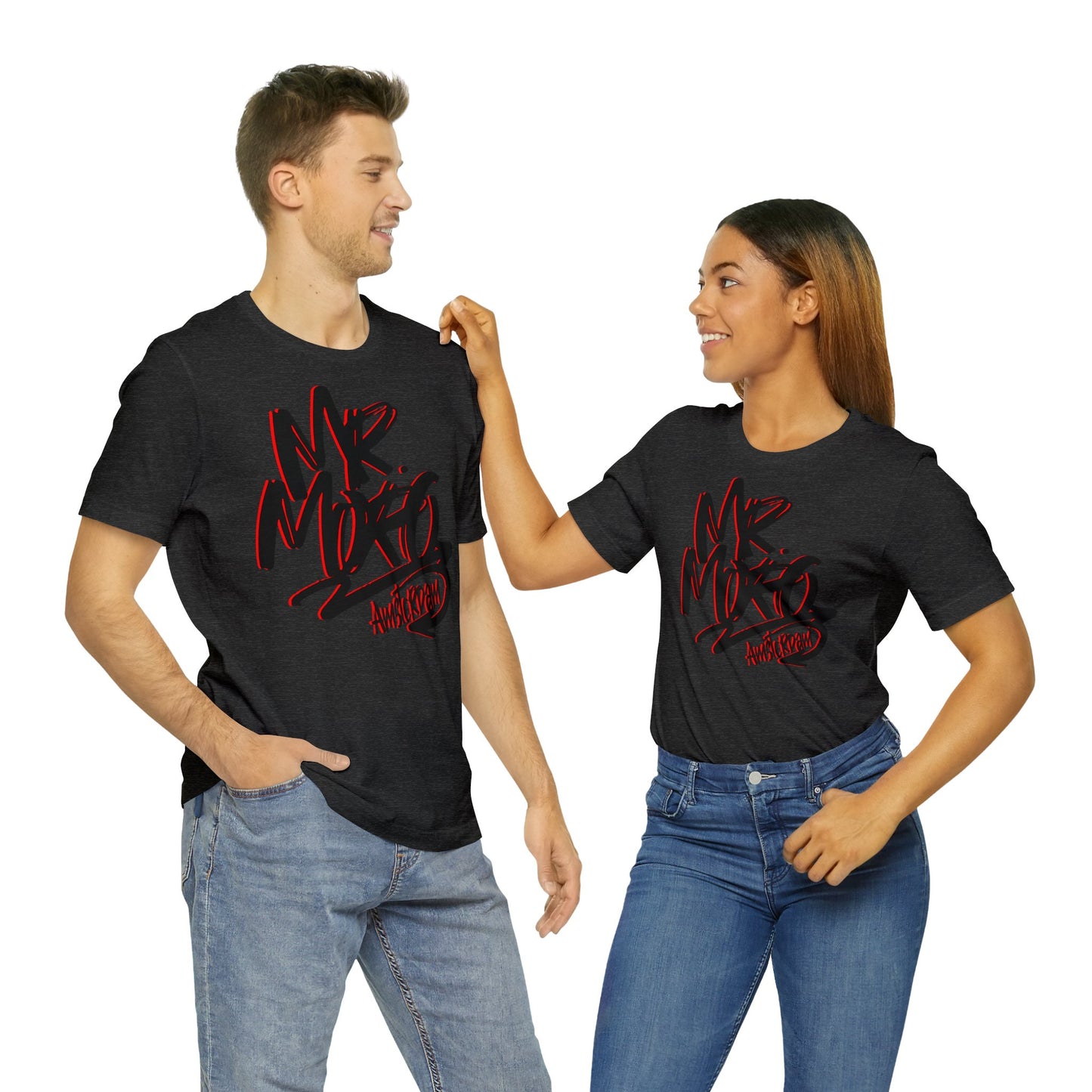 Mr.Moro Graffiti T-shirt Red/Black