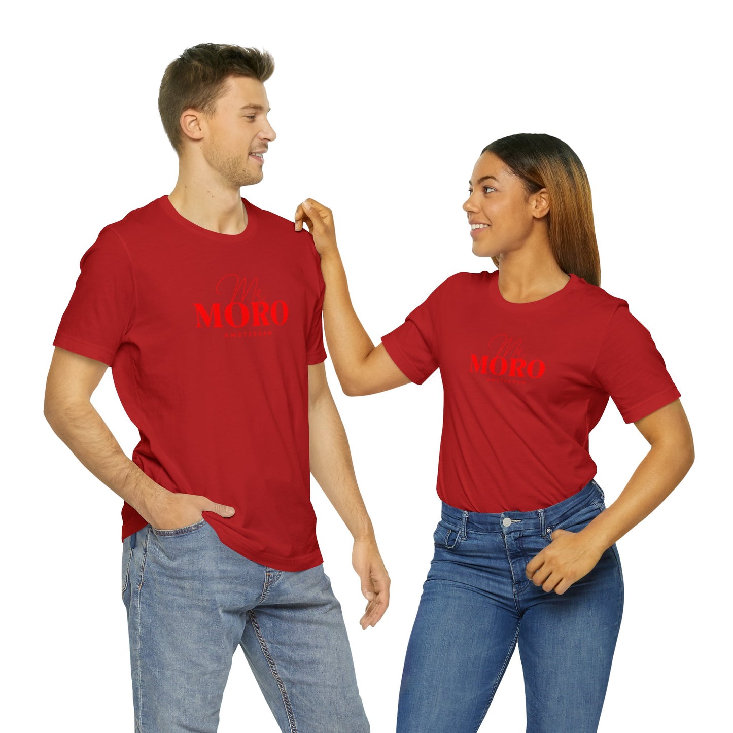 Mr.Moro Amsterdam T-shirt Red