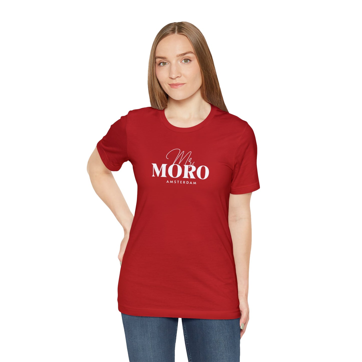 Mr.Moro Amsterdam T-shirt White