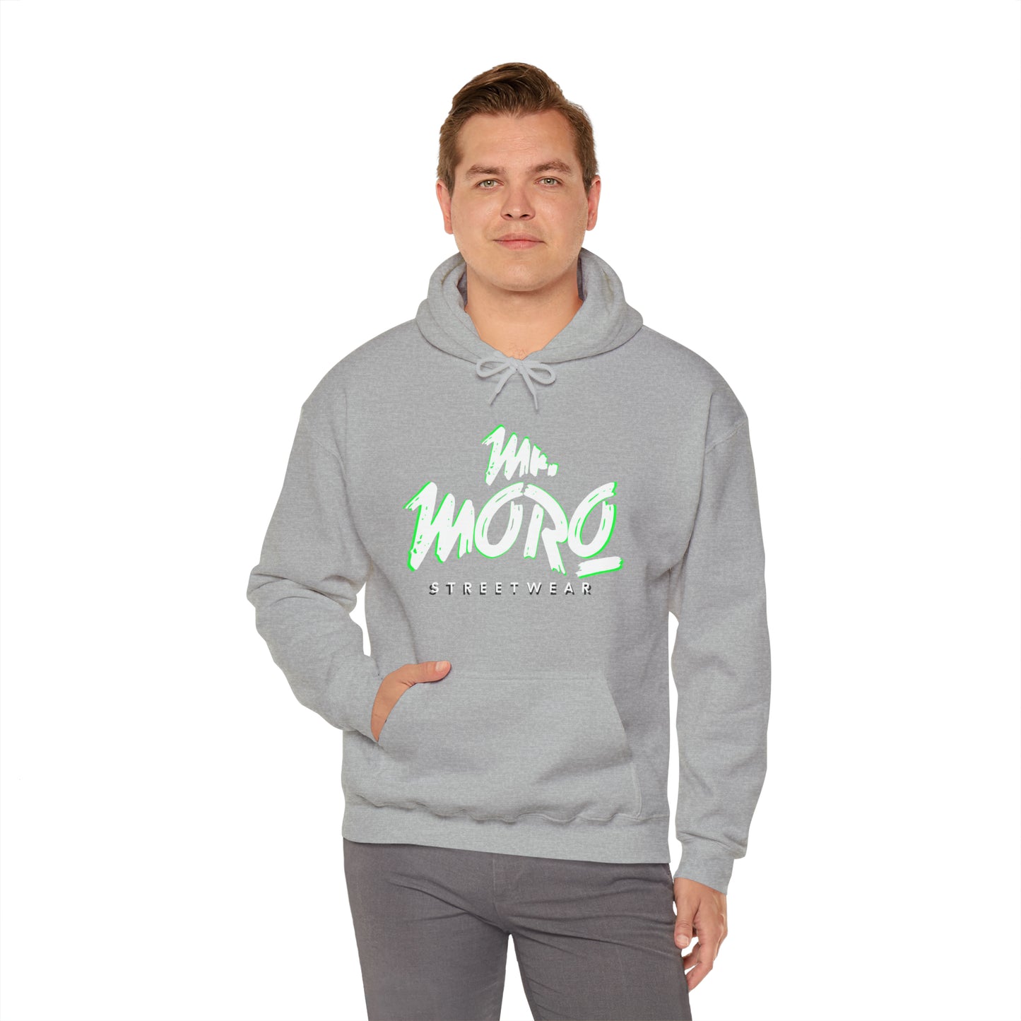 Mr.Moro Hoodie 2024 White/Green