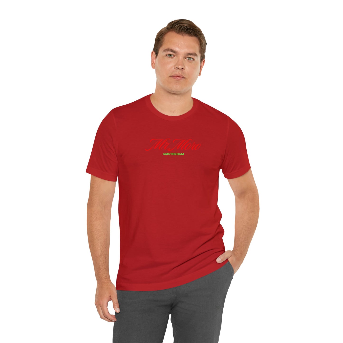 Mr.Moro Amsterdam Classic T-shirt Red
