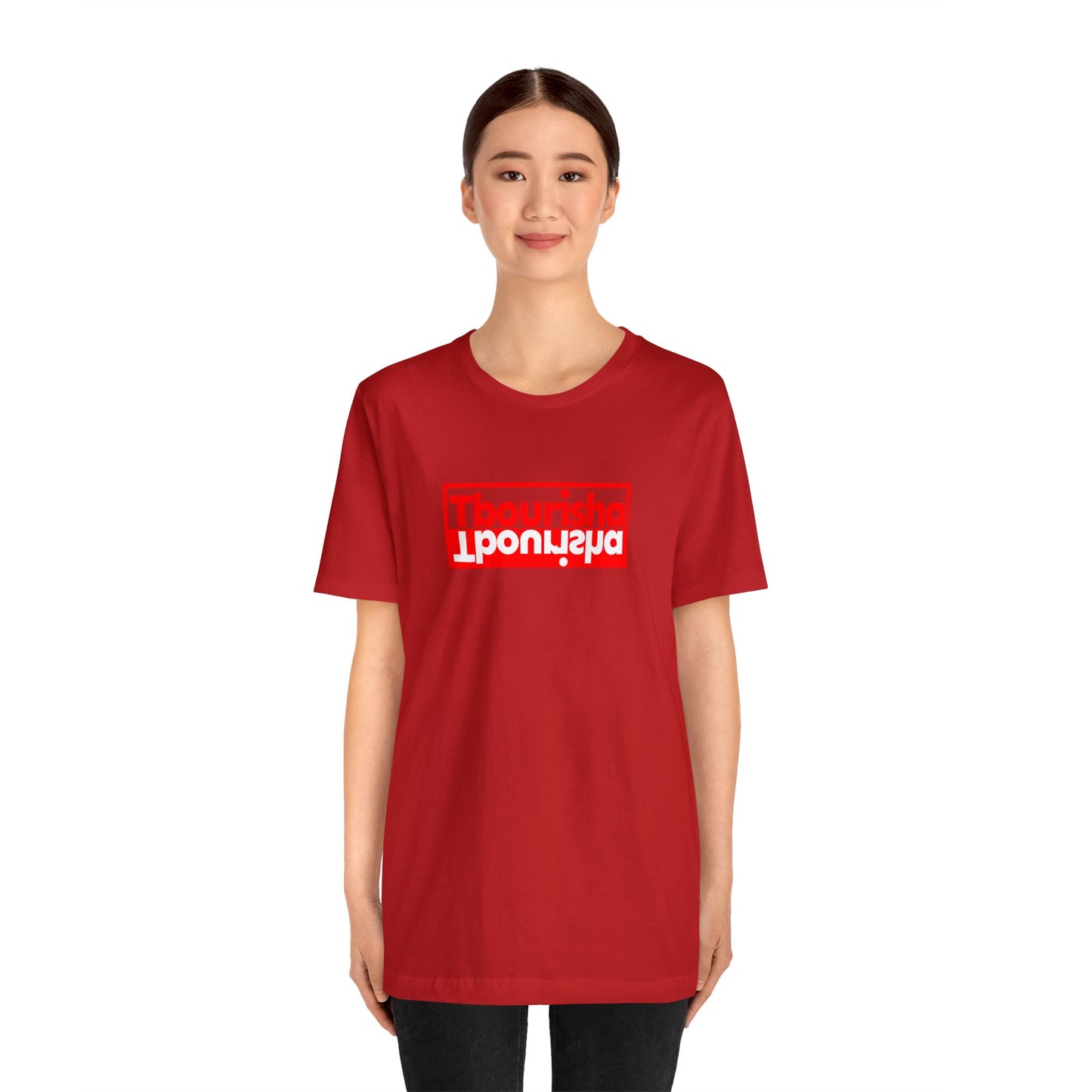 Tbourisha T-shirt Red/White