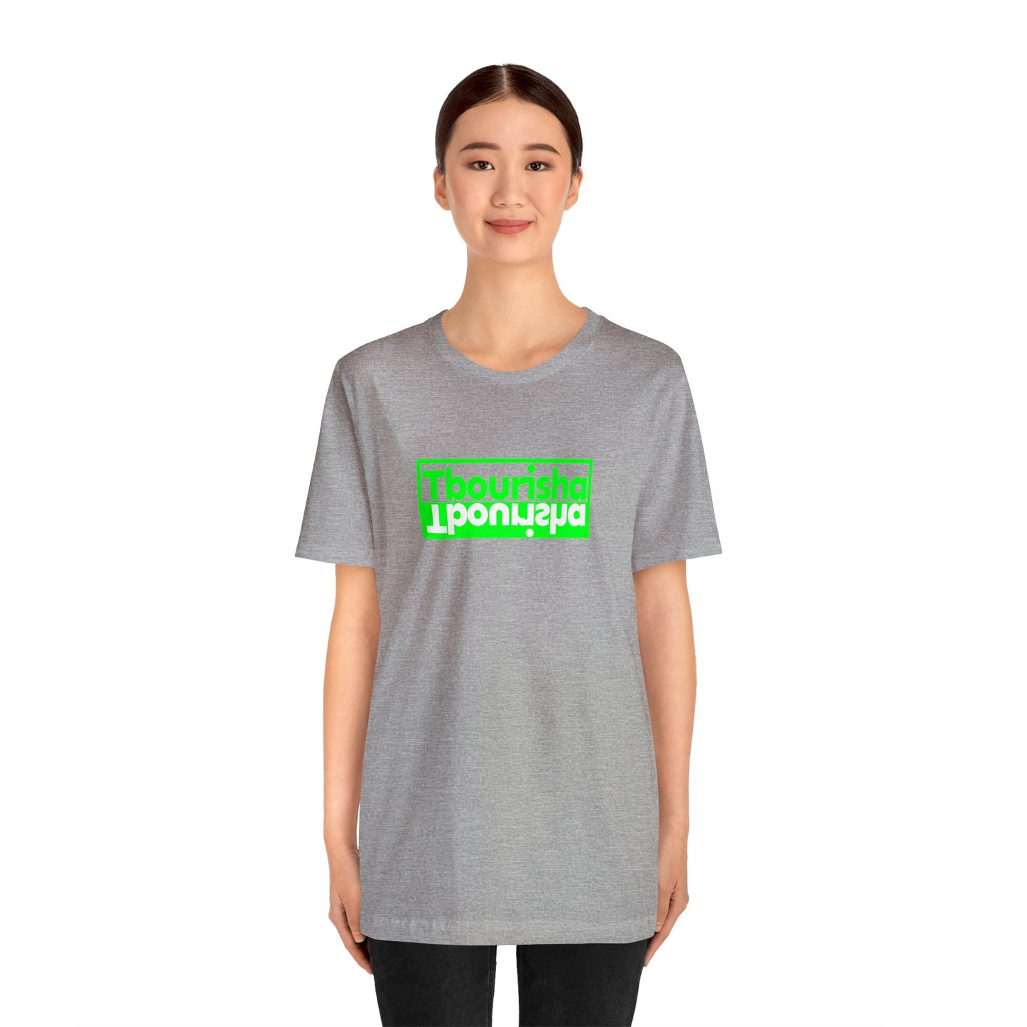 Tbourisha T-shirt Green/White