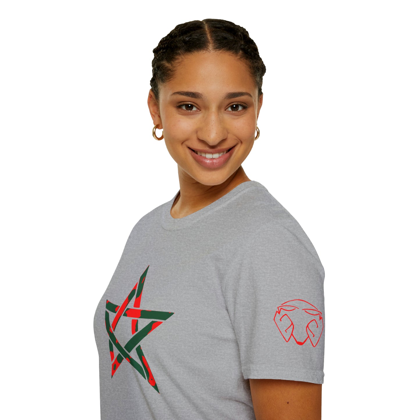 Moroccan Star Green/Red