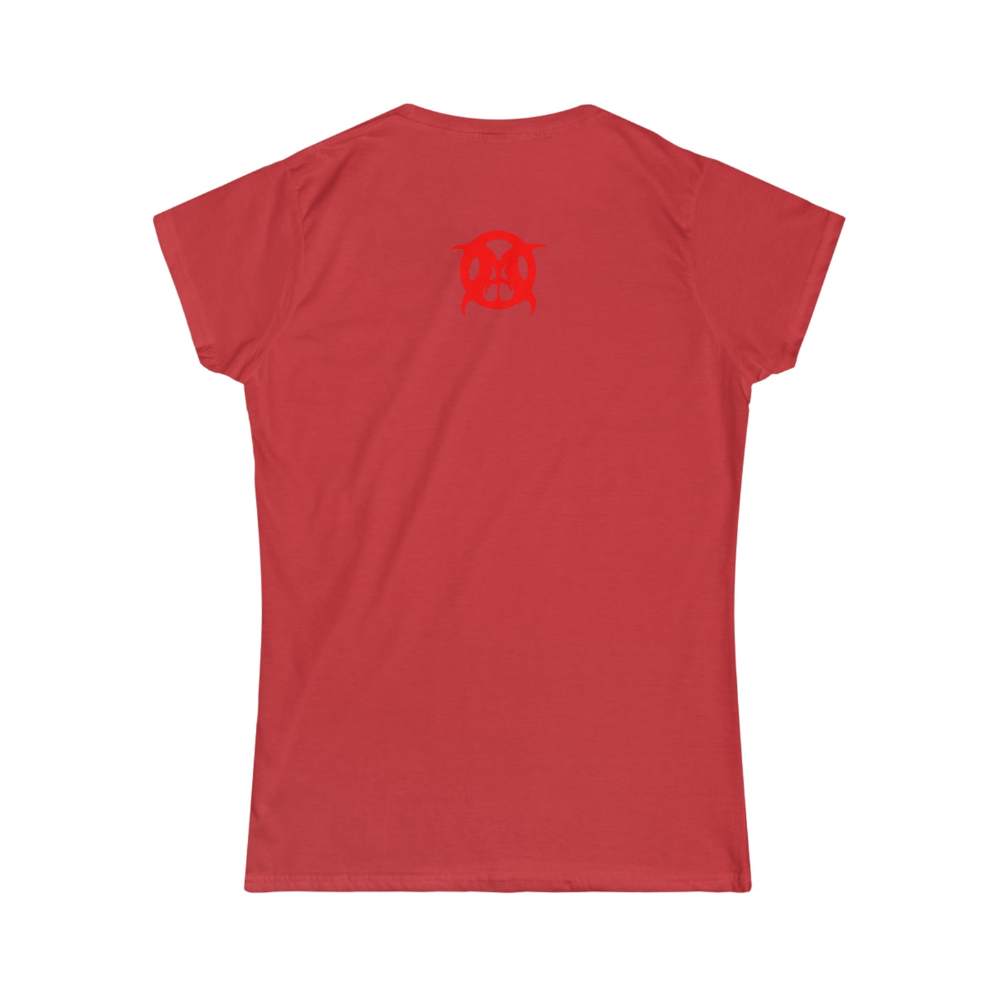 Woman's Tbourisha T-shirt Red/White