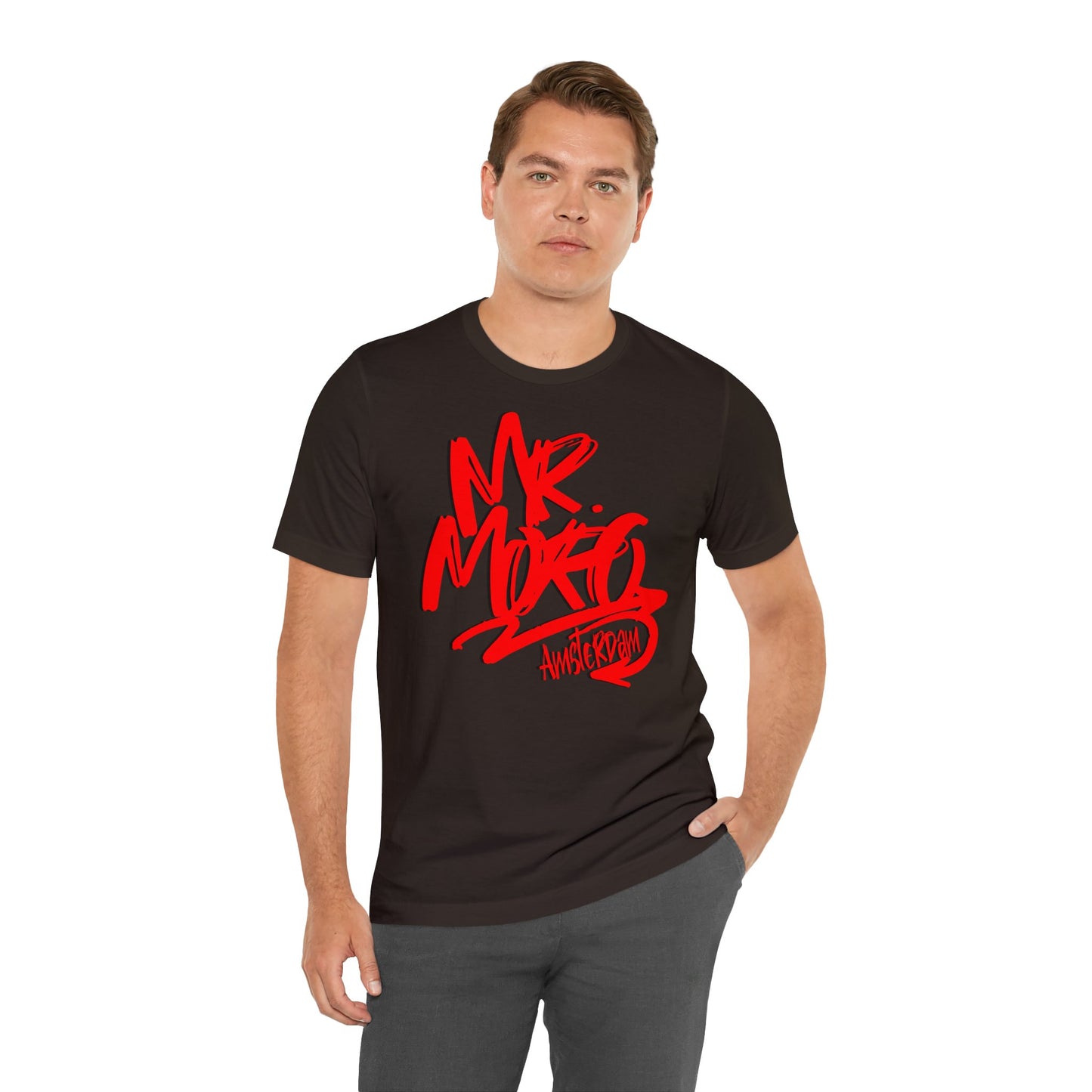 Mr.Moro Graffiti T-shirt Red/Black