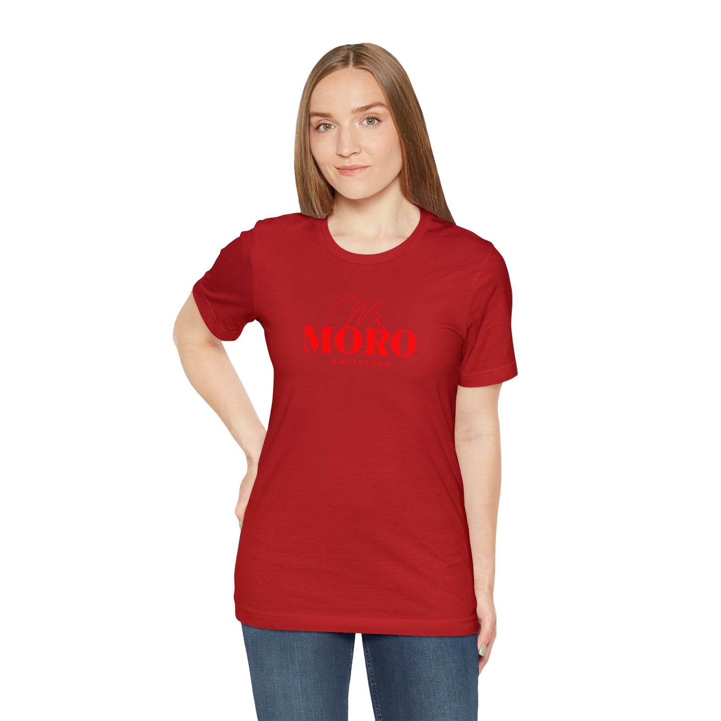Mr.Moro Amsterdam T-shirt Red