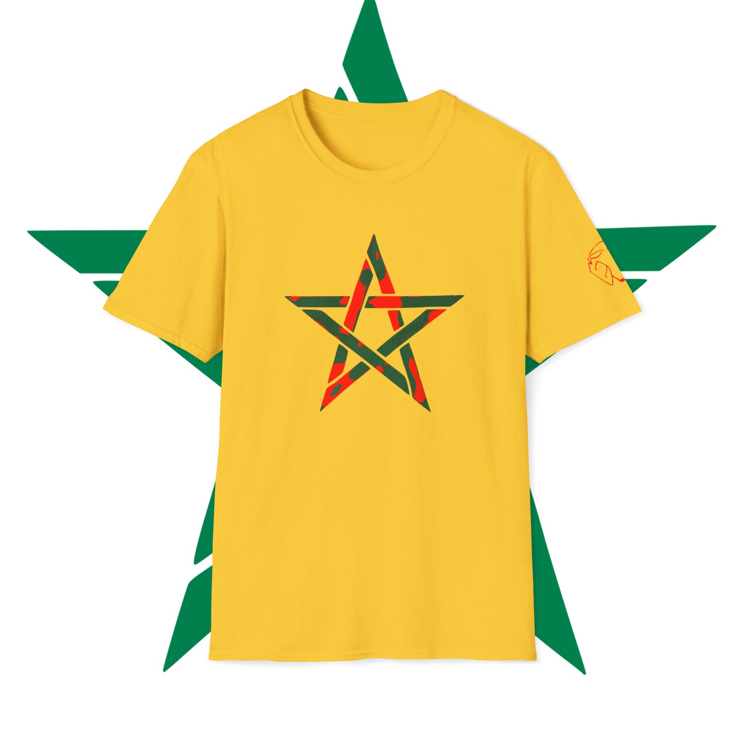 Moroccan Star Green/Red