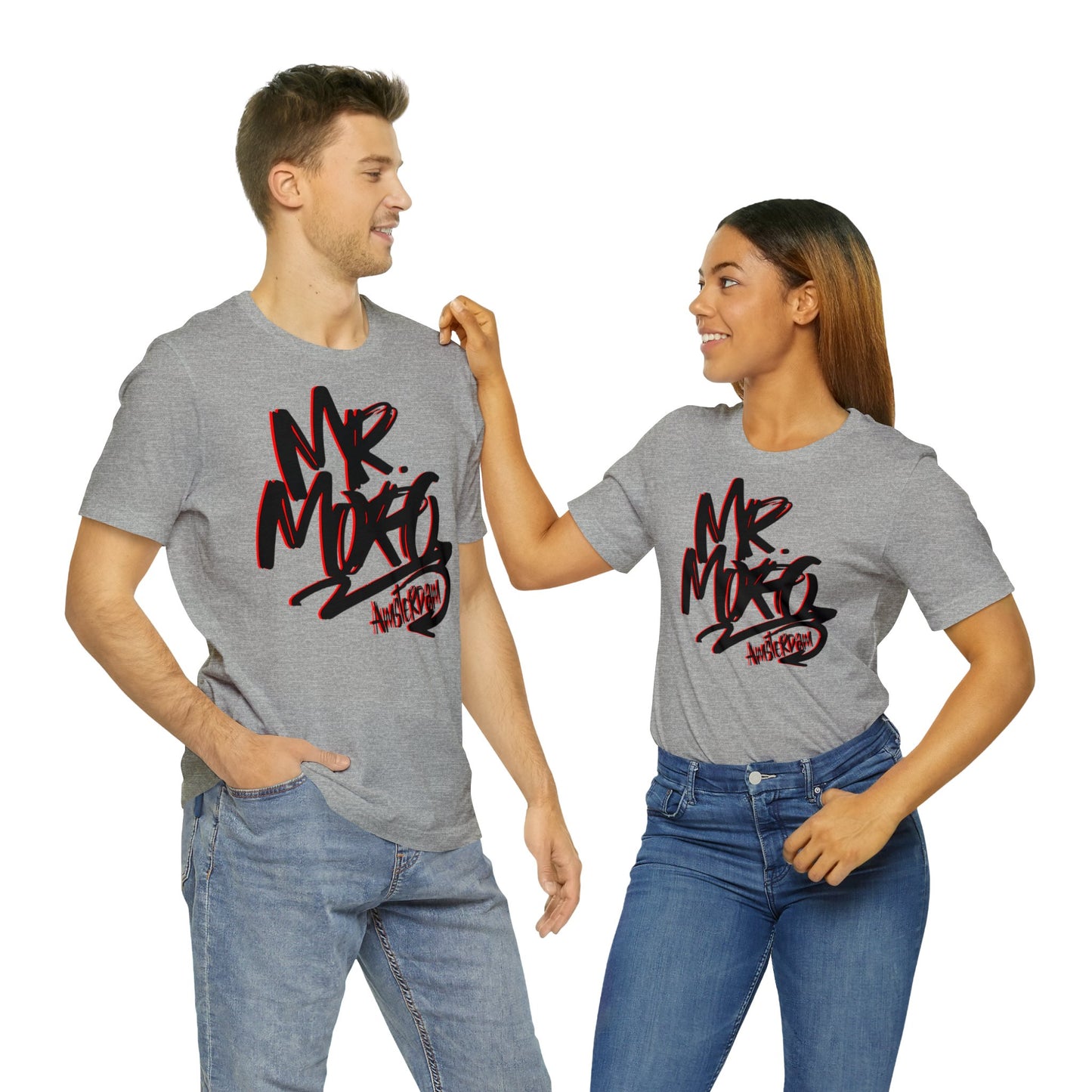 Mr.Moro Graffiti T-shirt Red/Black