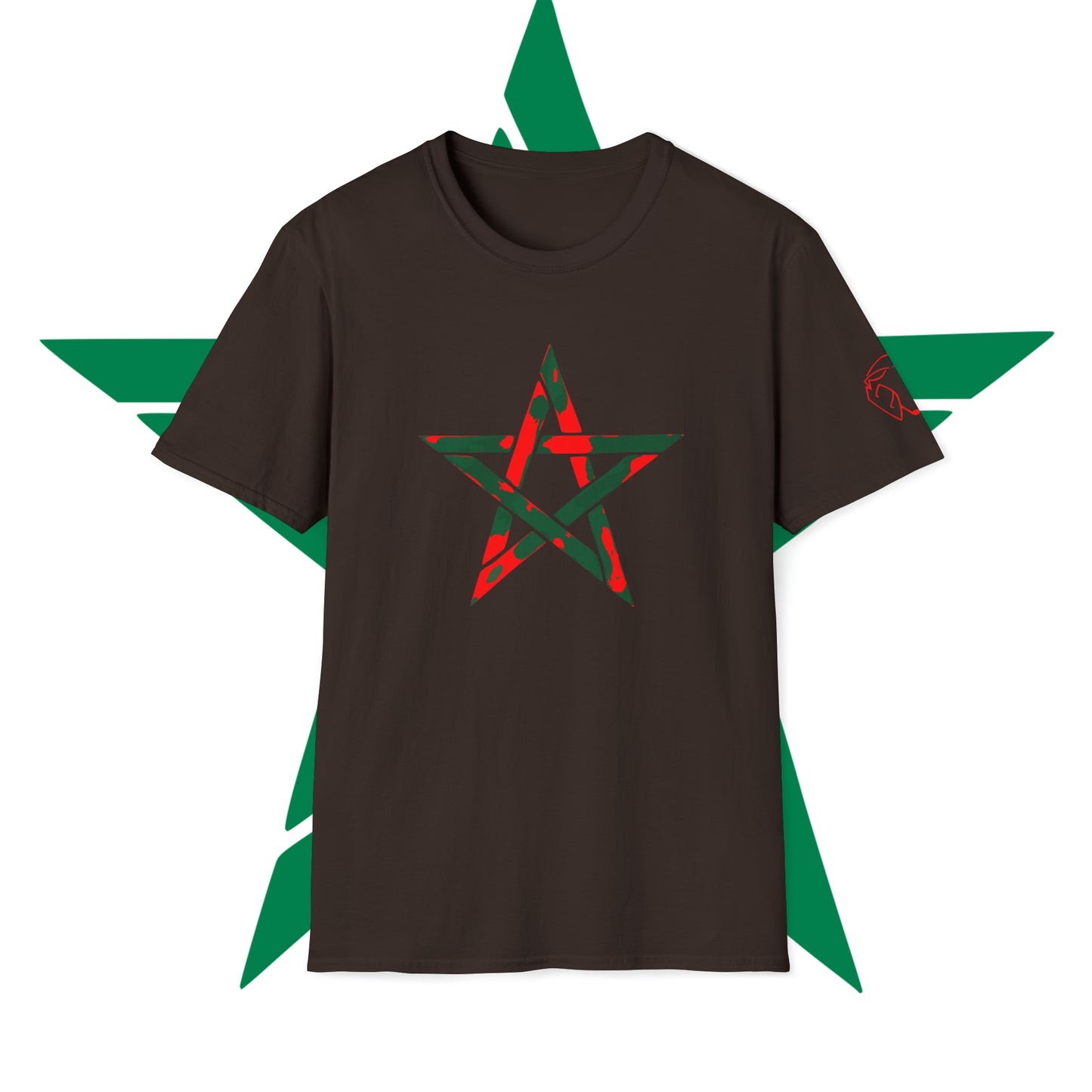 Moroccan Star Green/Red