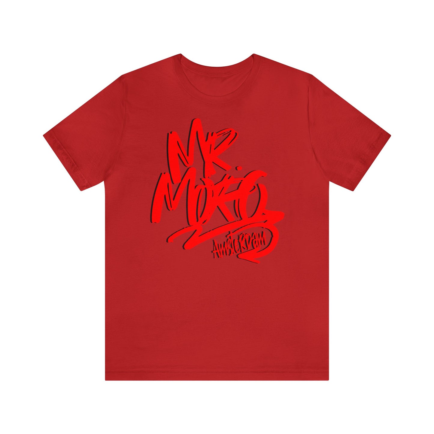 Mr.Moro Graffiti T-shirt Red/Black