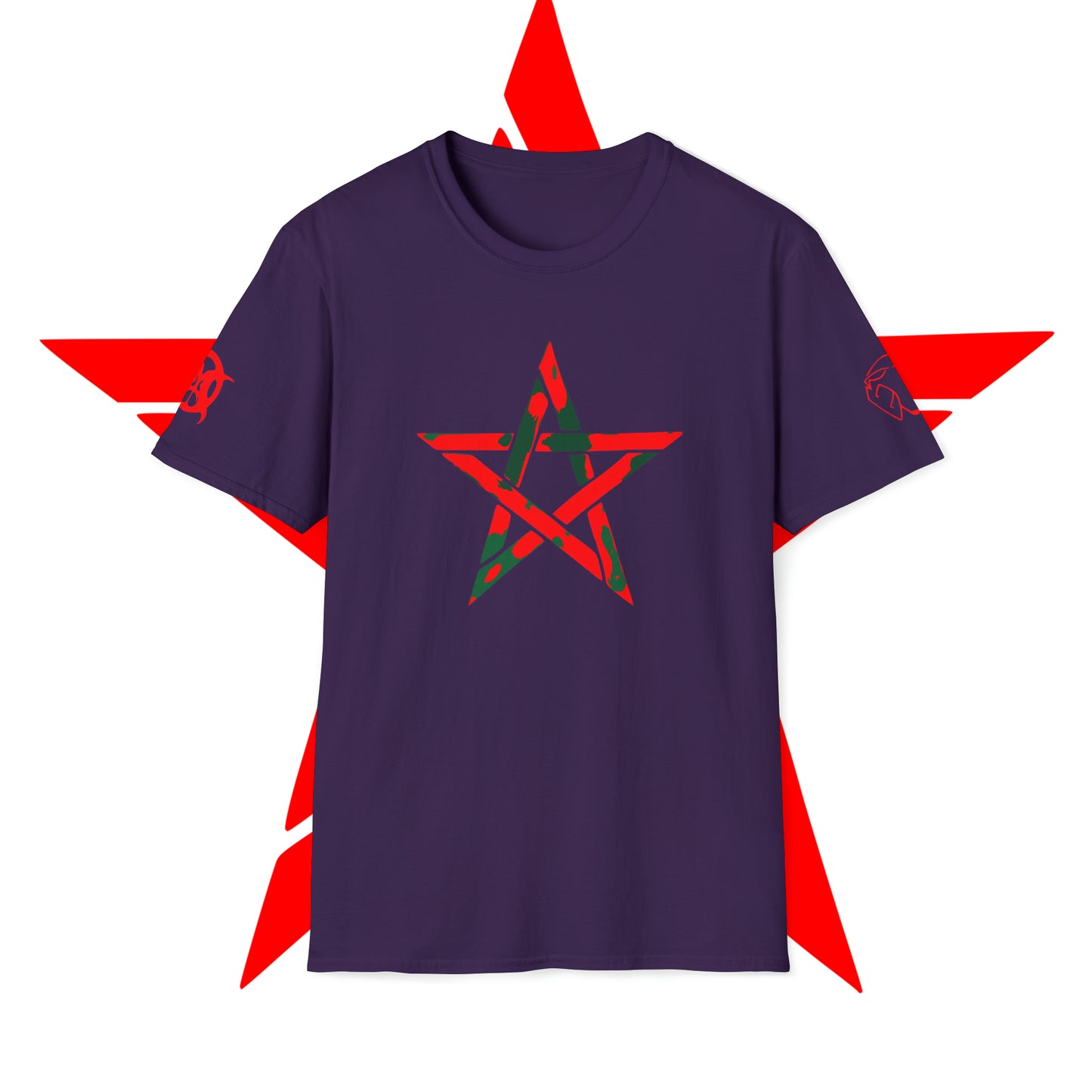 Moroccan Star Red/Green