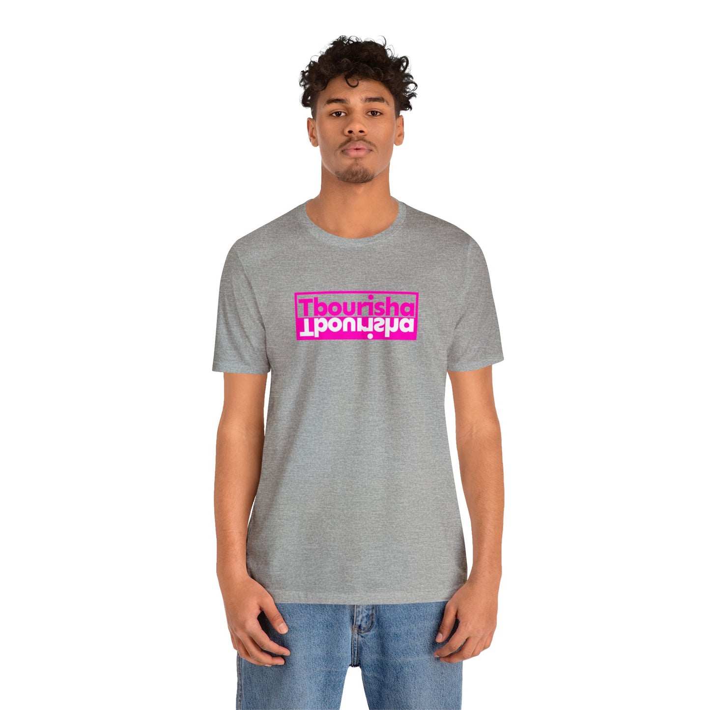 Tbourisha T-shirt Pink/White