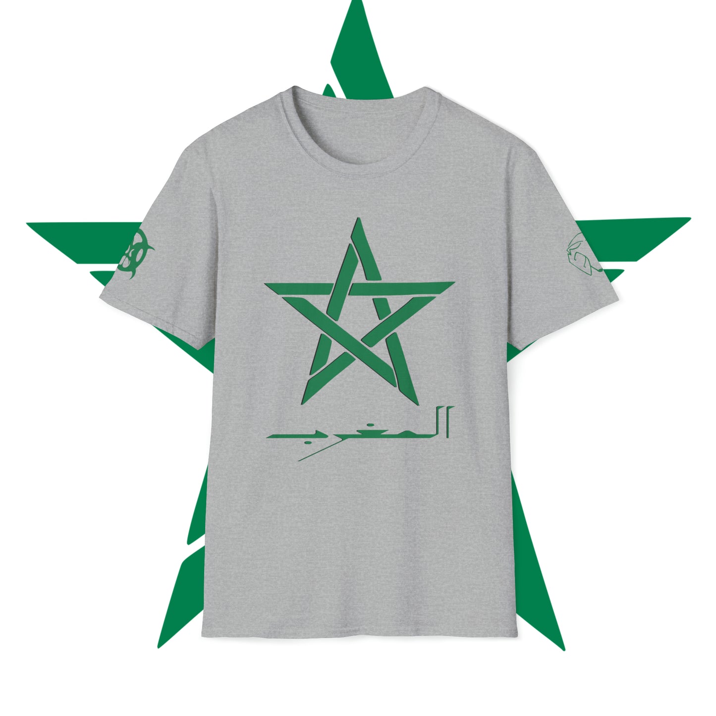 Arabic Moroccan Star Green