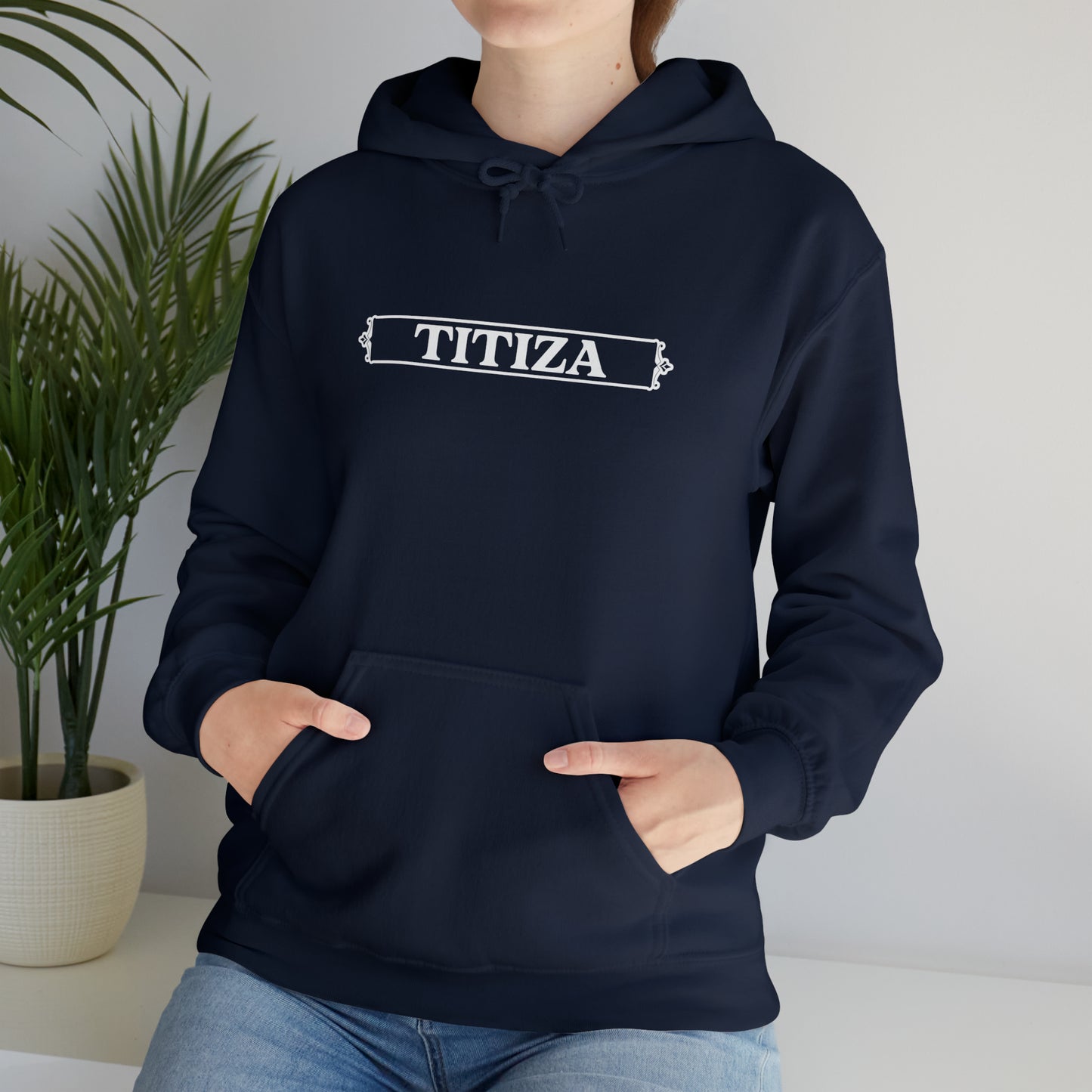 Woman's Hoodie Titza White