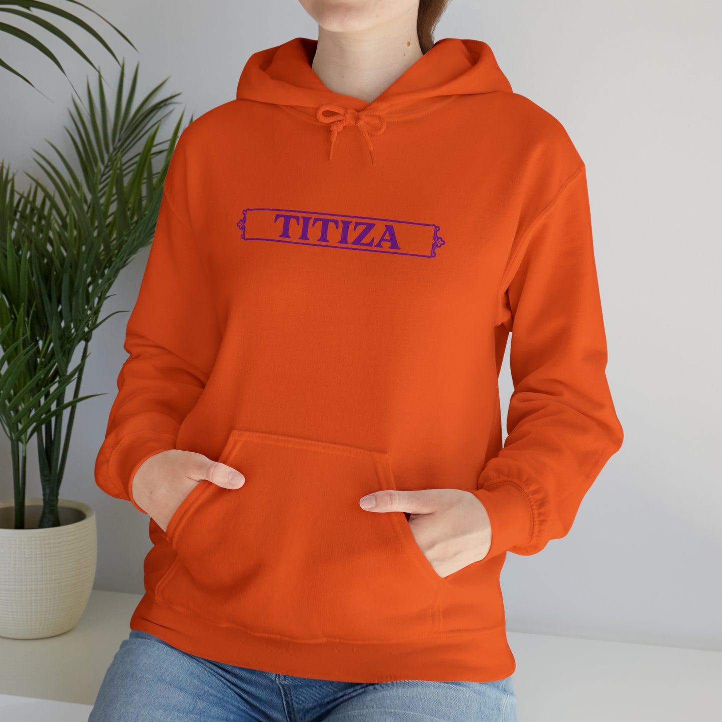 Woman's Hoodie Titza Purple