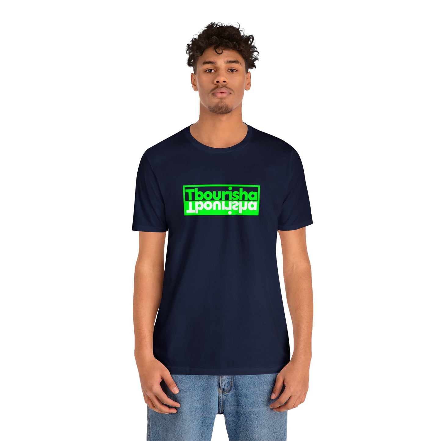 Tbourisha T-shirt Green/White