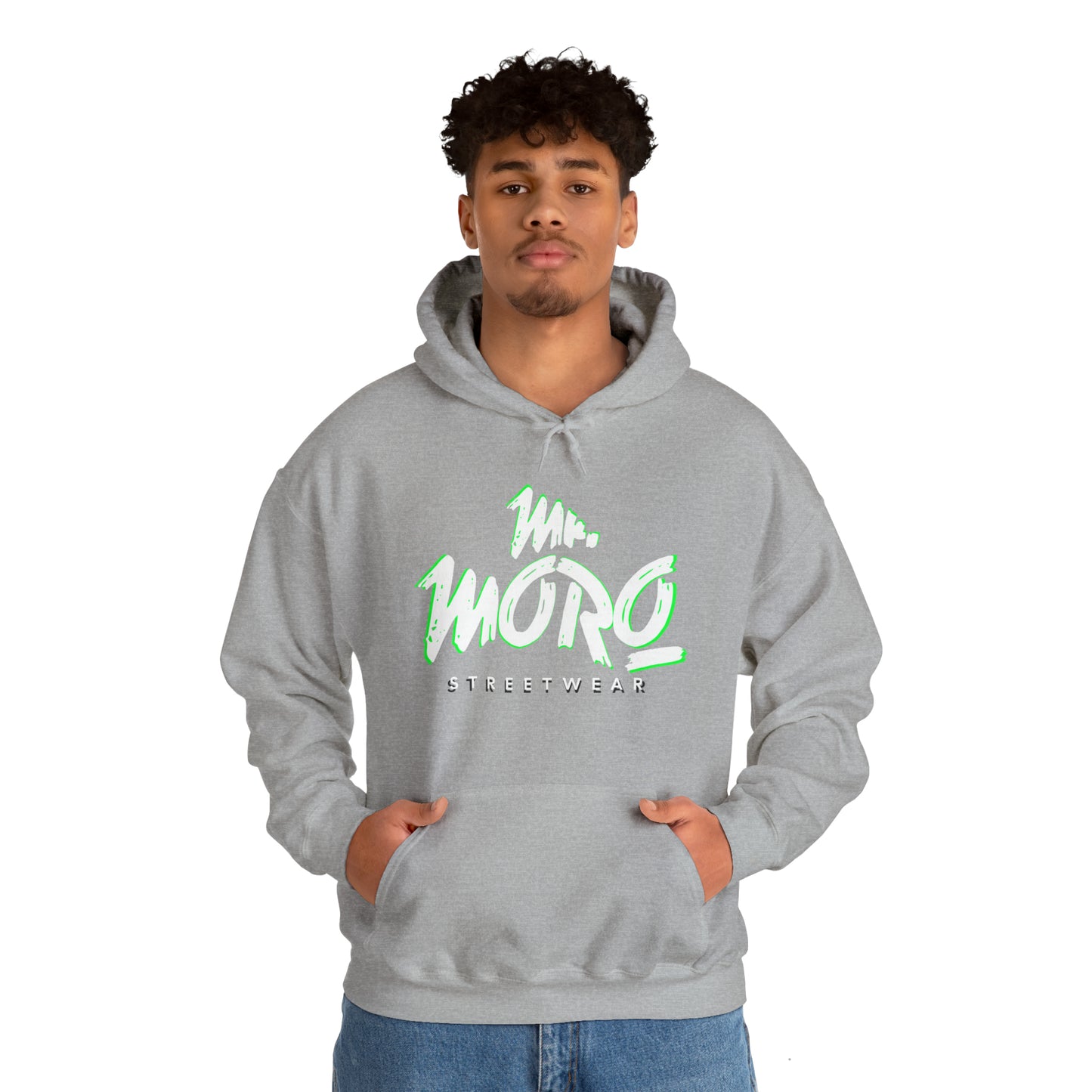 Mr.Moro Hoodie 2024 White/Green