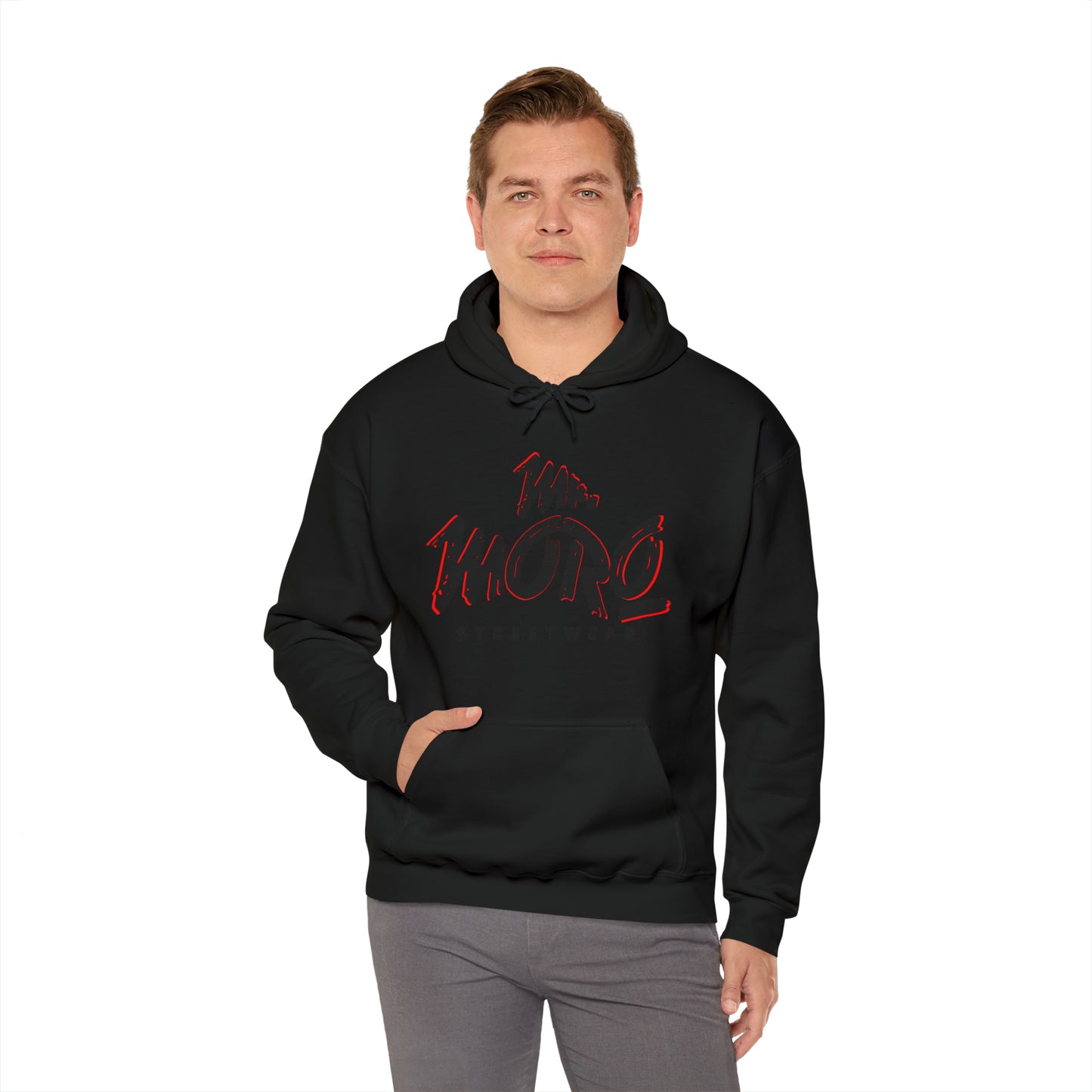Mr.Moro Hoodie 2024 Black/Red