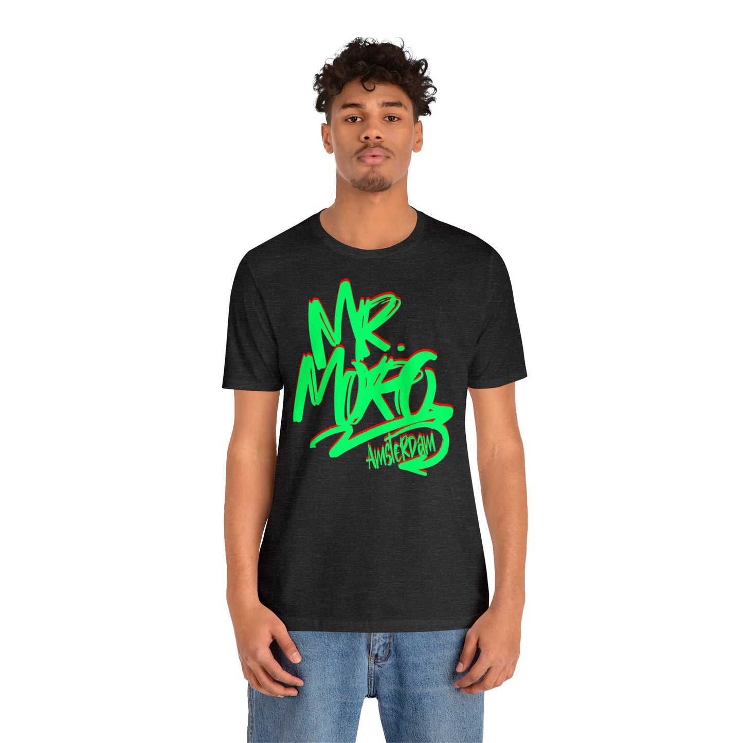 Mr.Moro Graffiti T-shirt Green/Red