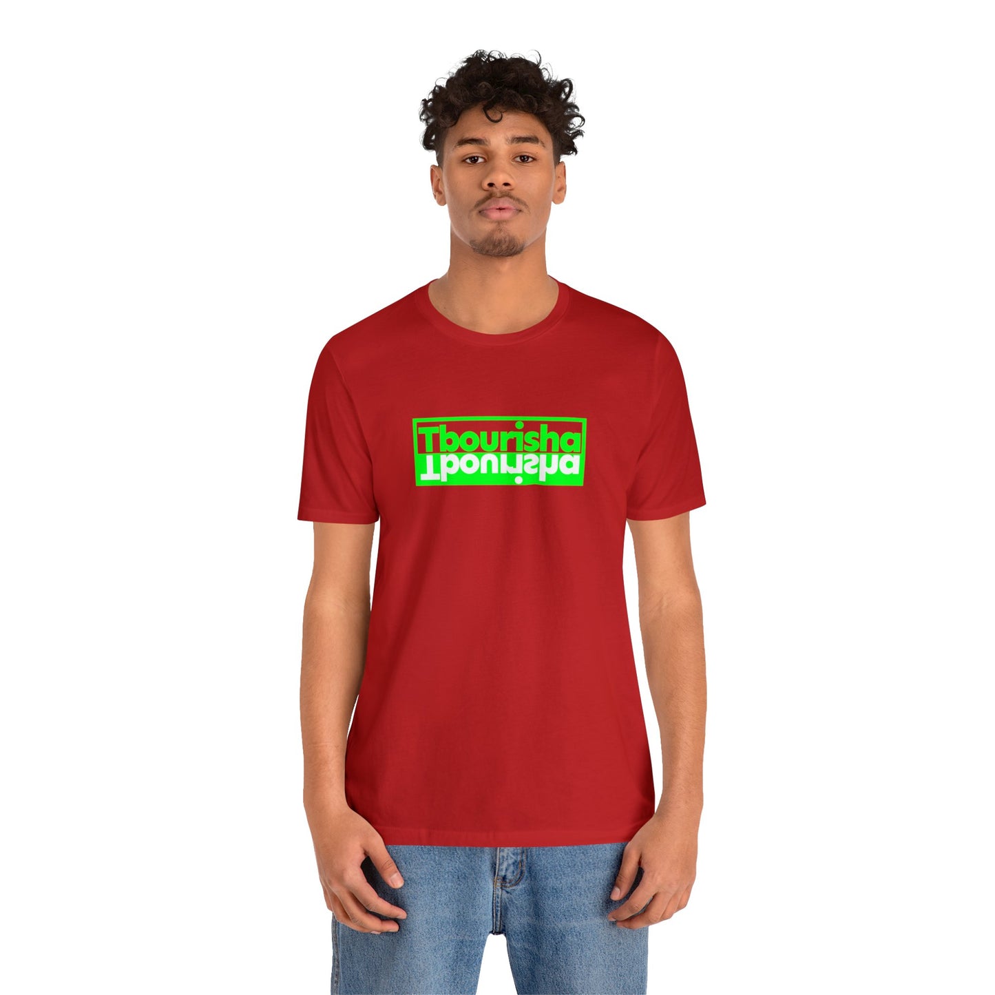 Tbourisha T-shirt Green/White