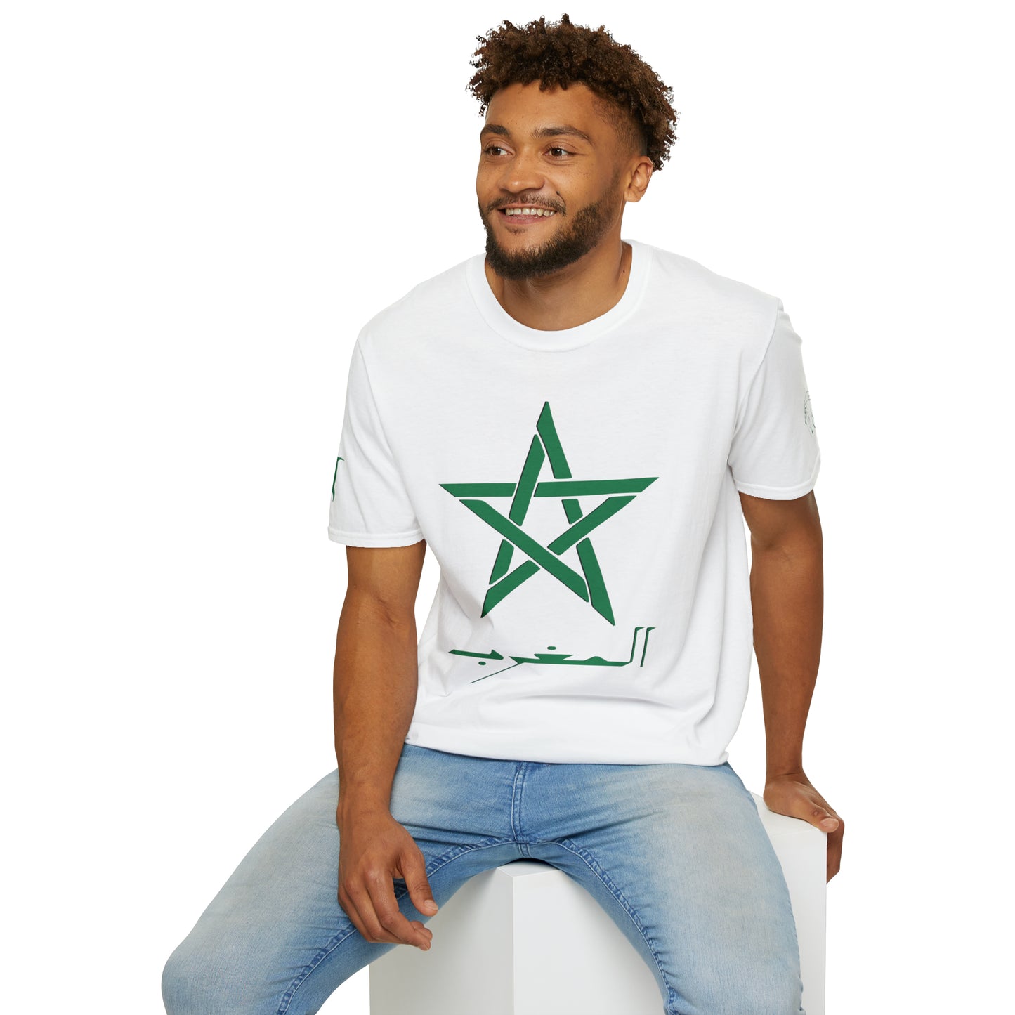 Arabic Moroccan Star Green