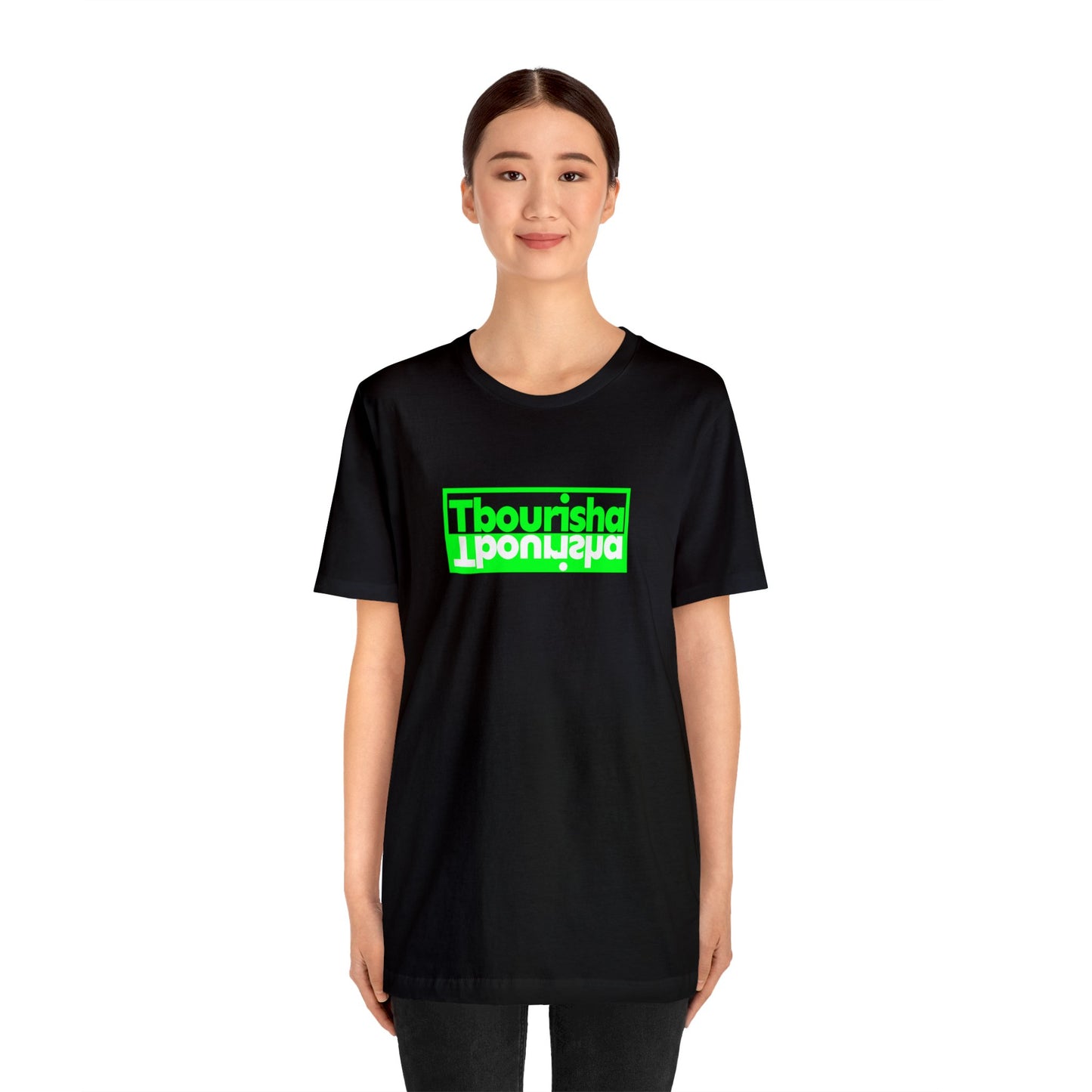 Tbourisha T-shirt Green/White