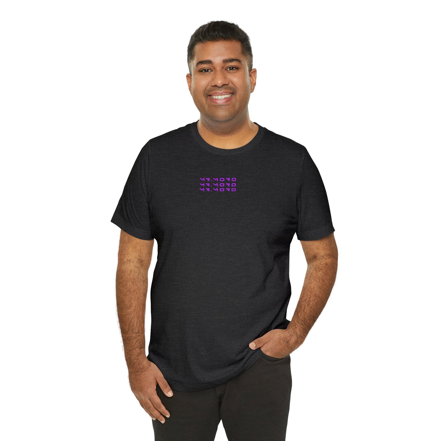 Mr.Moro Tripple  T-shirt Purple