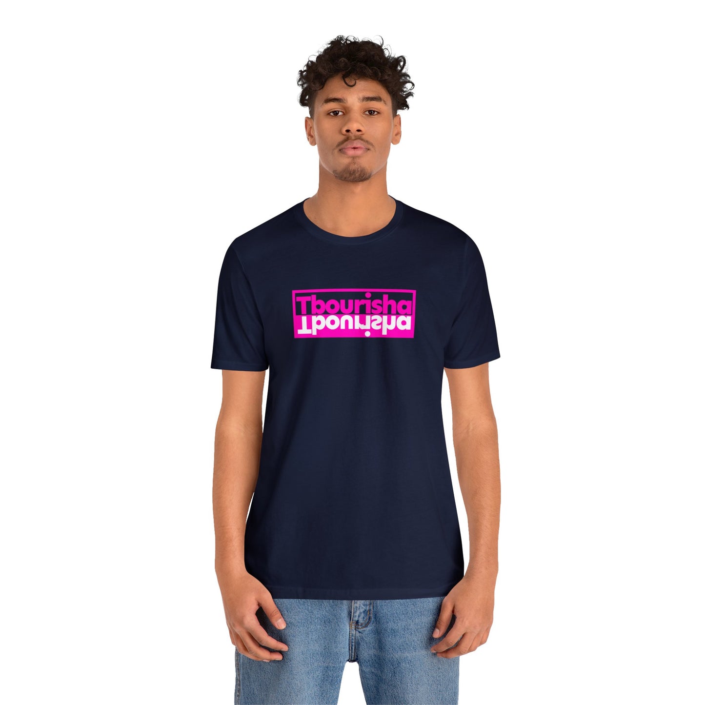 Tbourisha T-shirt Pink/White
