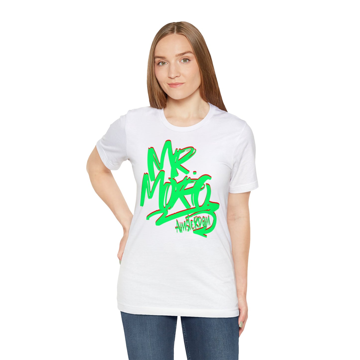 Mr.Moro Graffiti T-shirt Green/Red