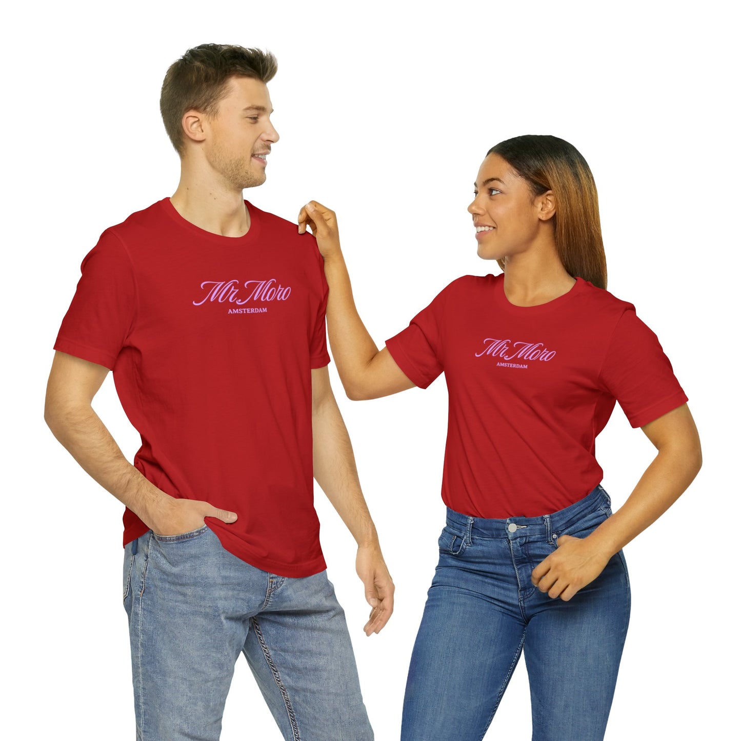 Mr.Moro Amsterdam Classic T-shirt Pink
