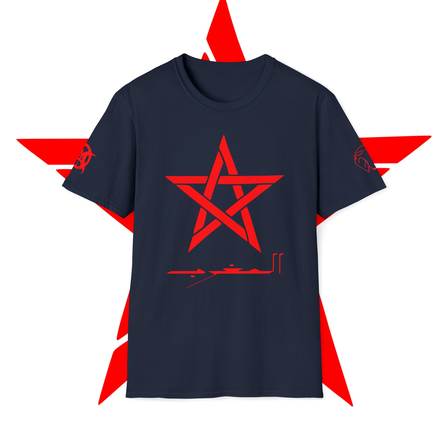 Arabic Moroccan Star Red