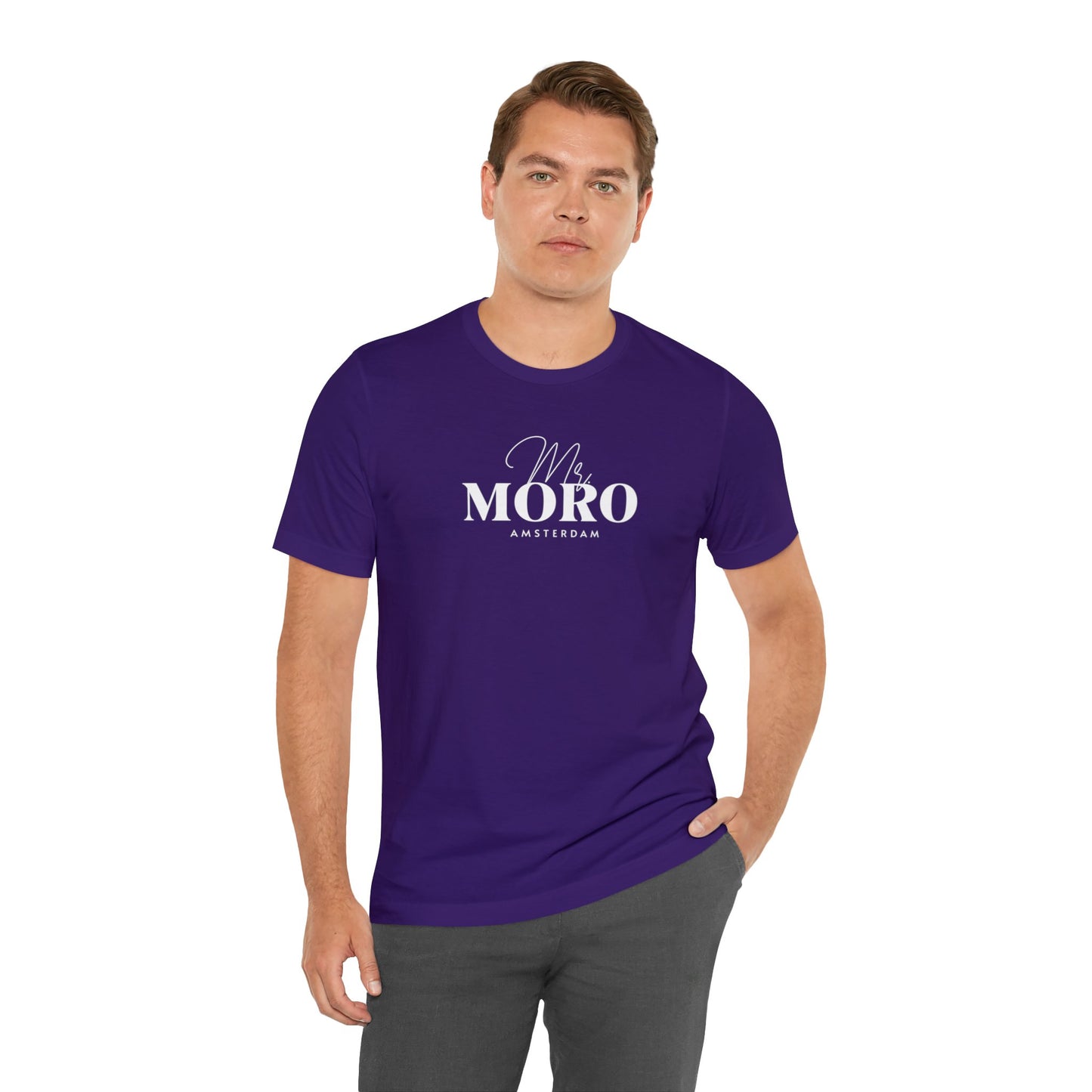 Mr.Moro Amsterdam T-shirt White