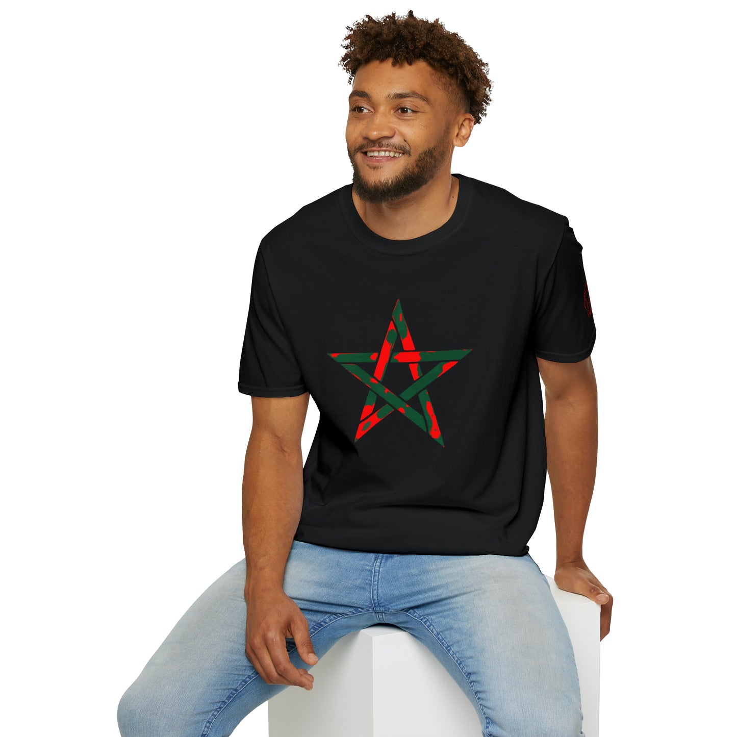 Moroccan Star Green/Red
