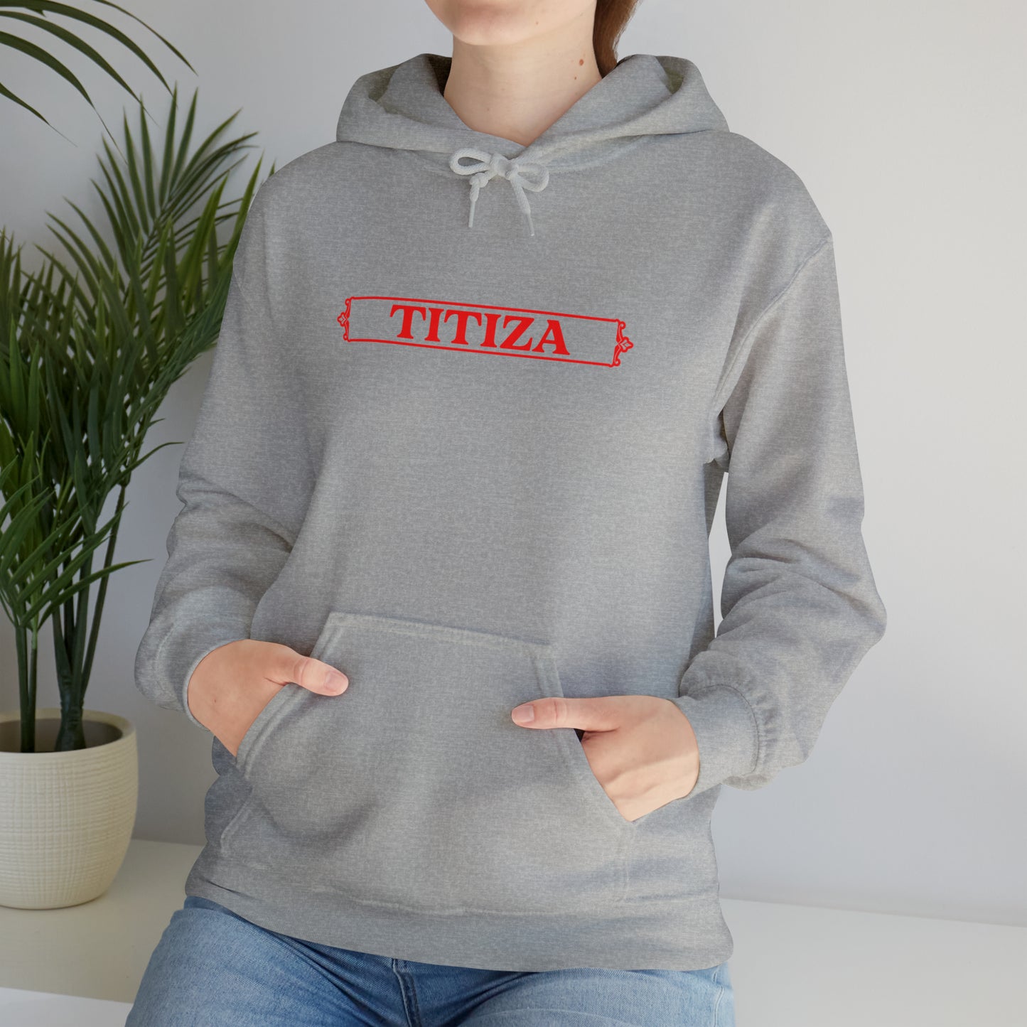 Woman's Hoodie Titza Red