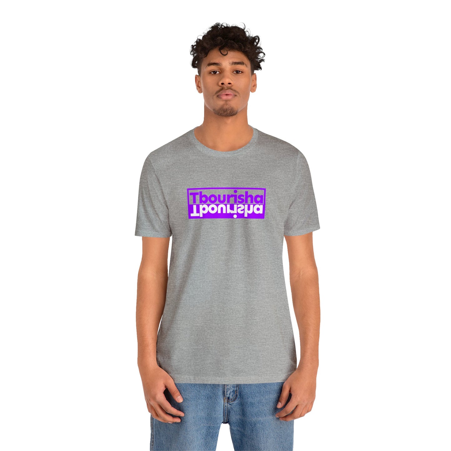 Tbourisha T-shirt Purple/White