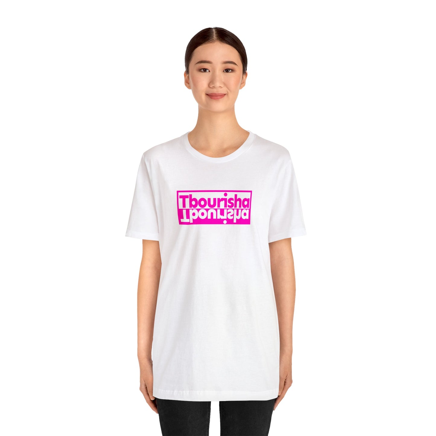 Tbourisha T-shirt Pink/White