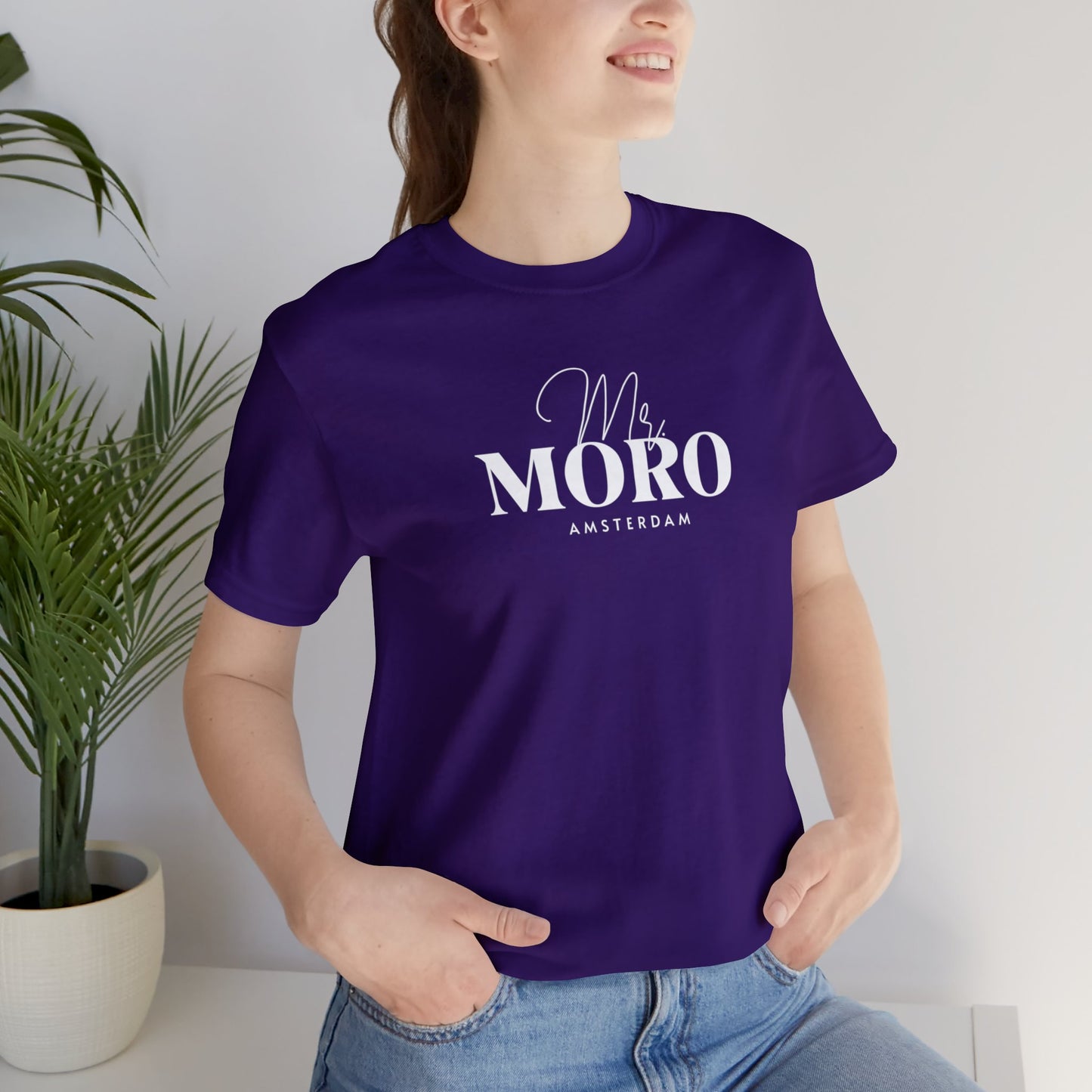Mr.Moro Amsterdam T-shirt White