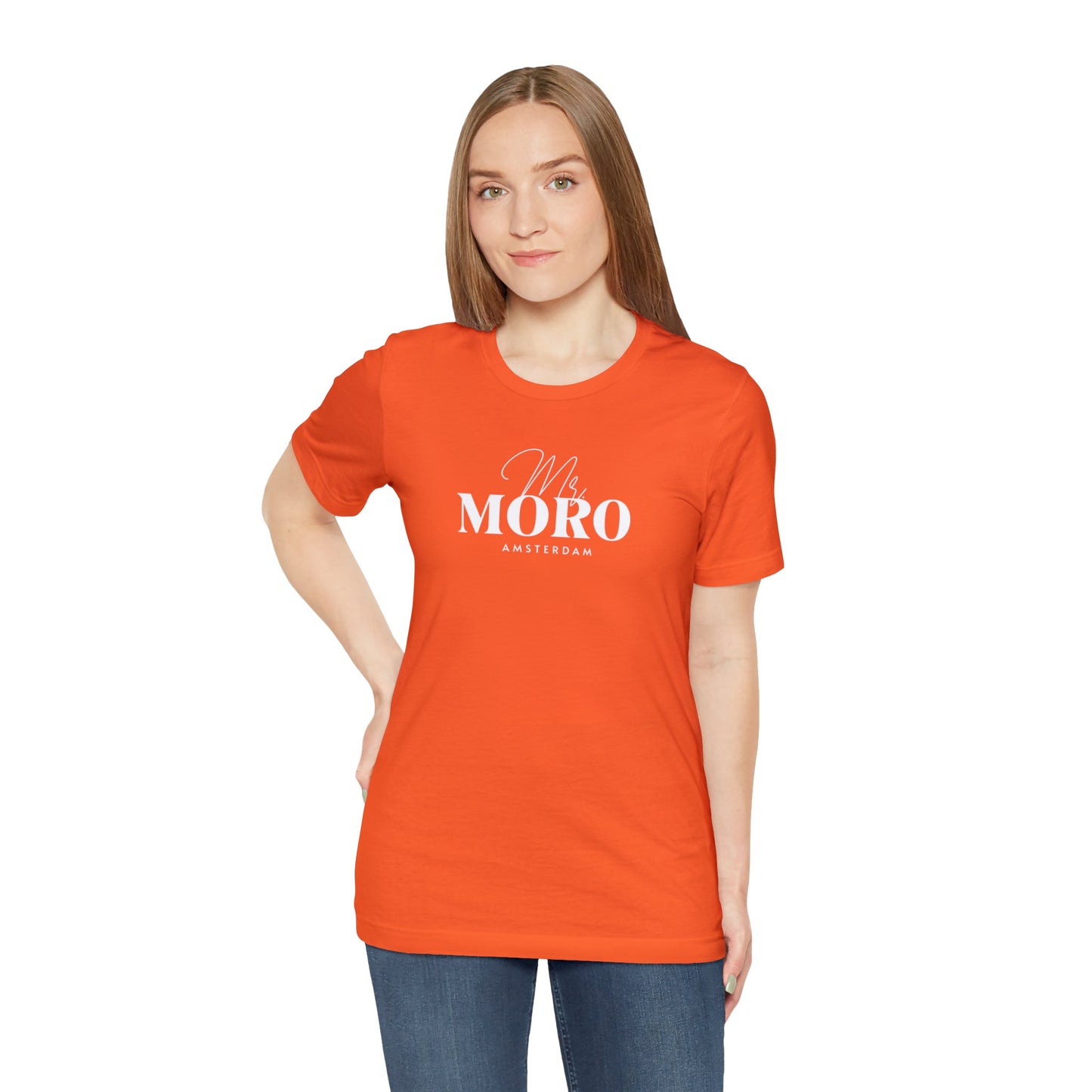 Mr.Moro Amsterdam T-shirt White
