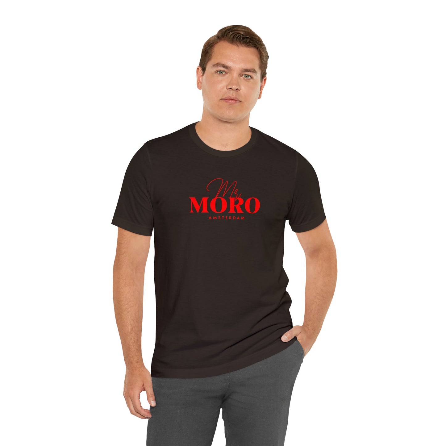 Mr.Moro Amsterdam T-shirt Red