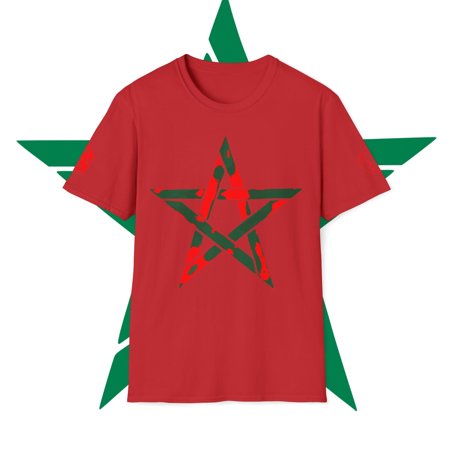 Giant Moroccan Star Green/Red