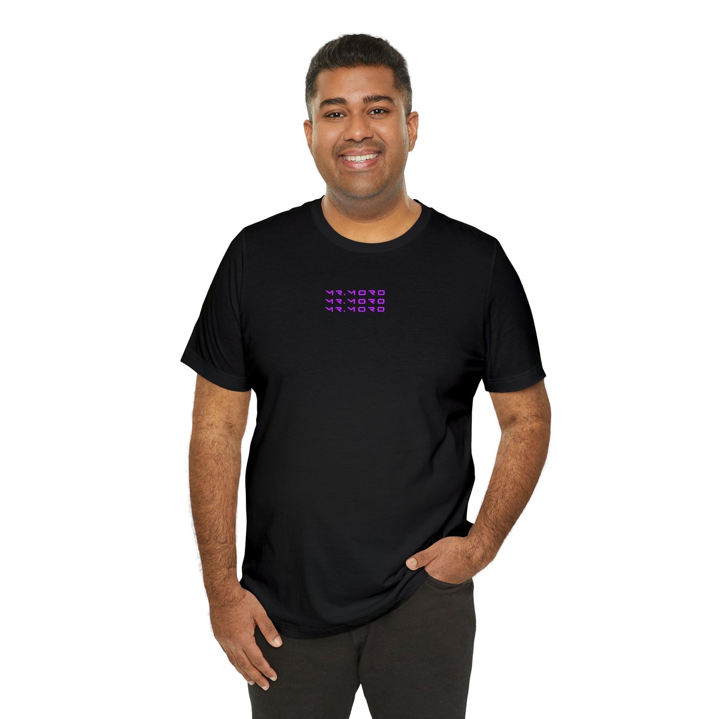 Mr.Moro Tripple  T-shirt Purple