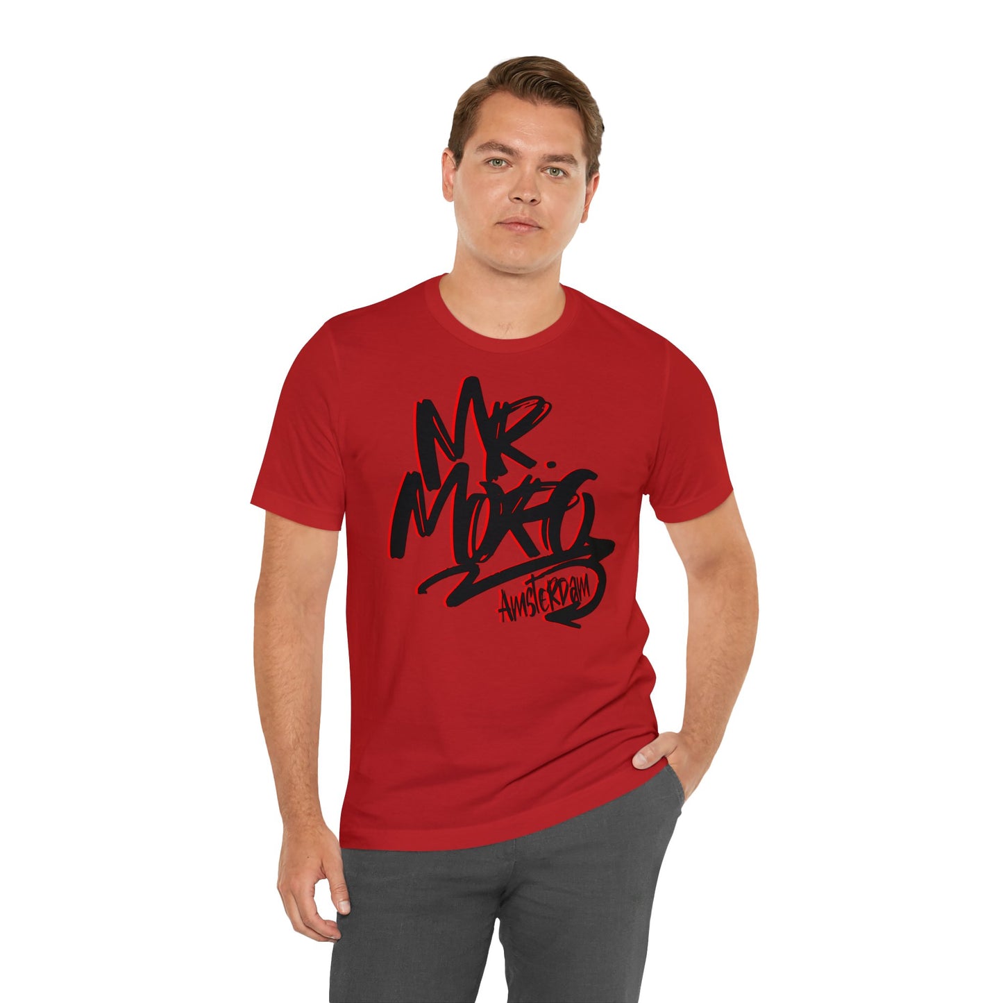 Mr.Moro Graffiti T-shirt Red/Black
