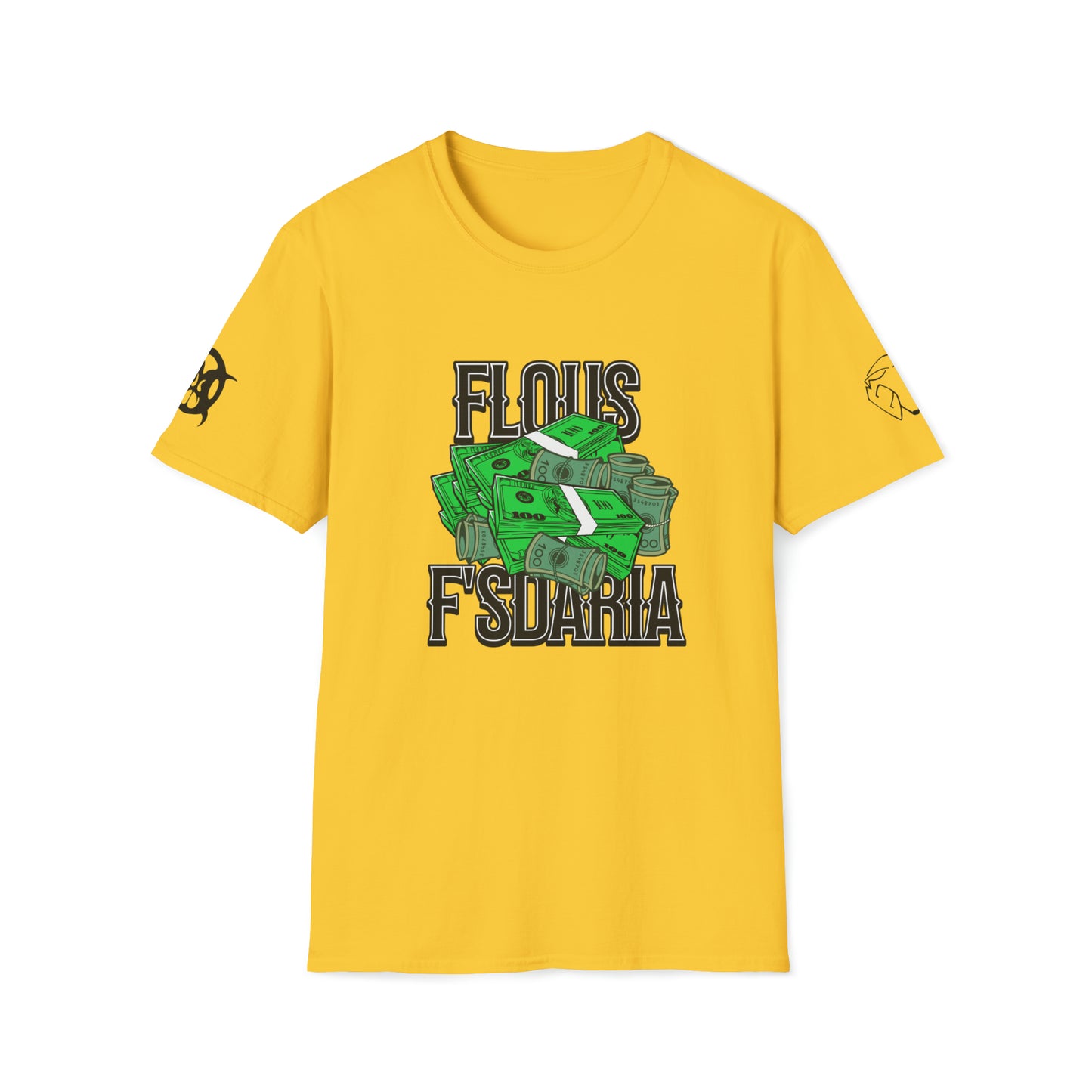 Flous F'sdaria Black Logo