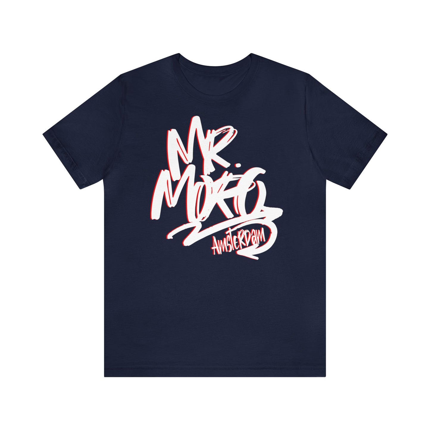 Mr.Moro Graffiti T-shirt White/Red