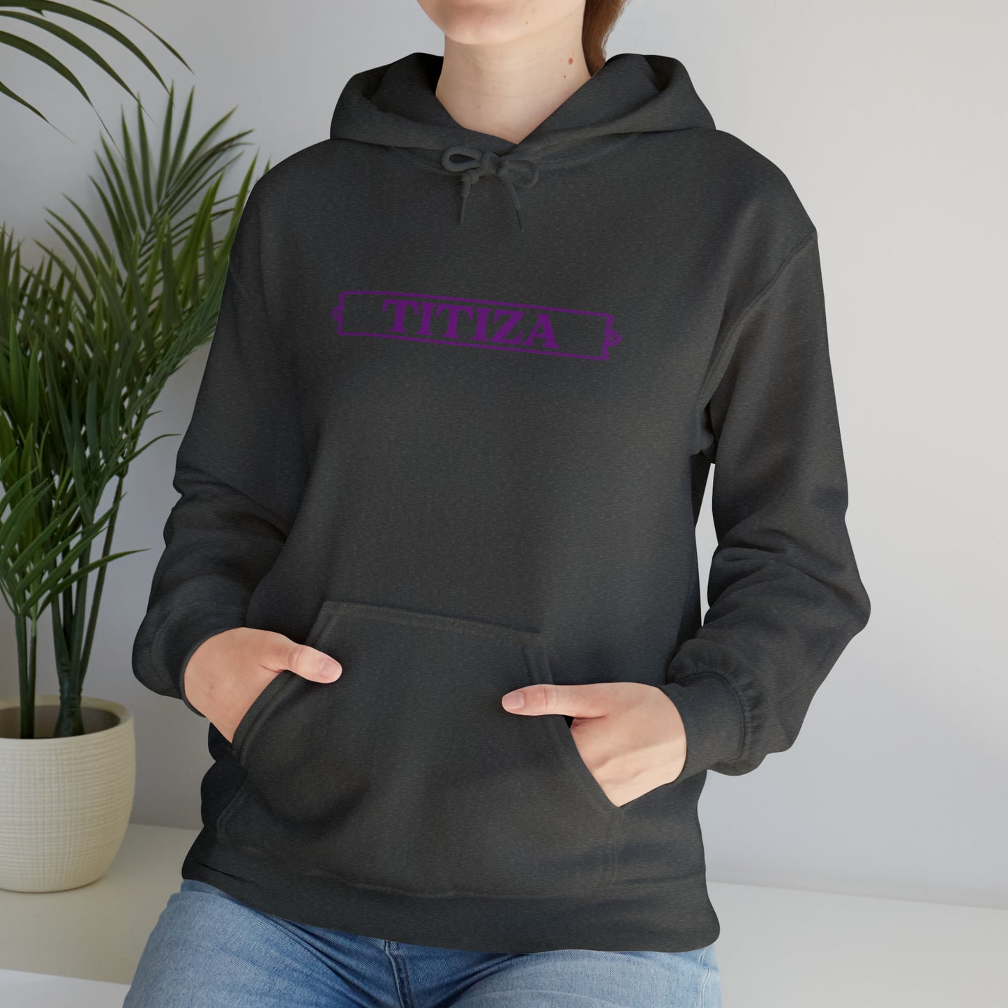 Woman's Hoodie Titza Purple