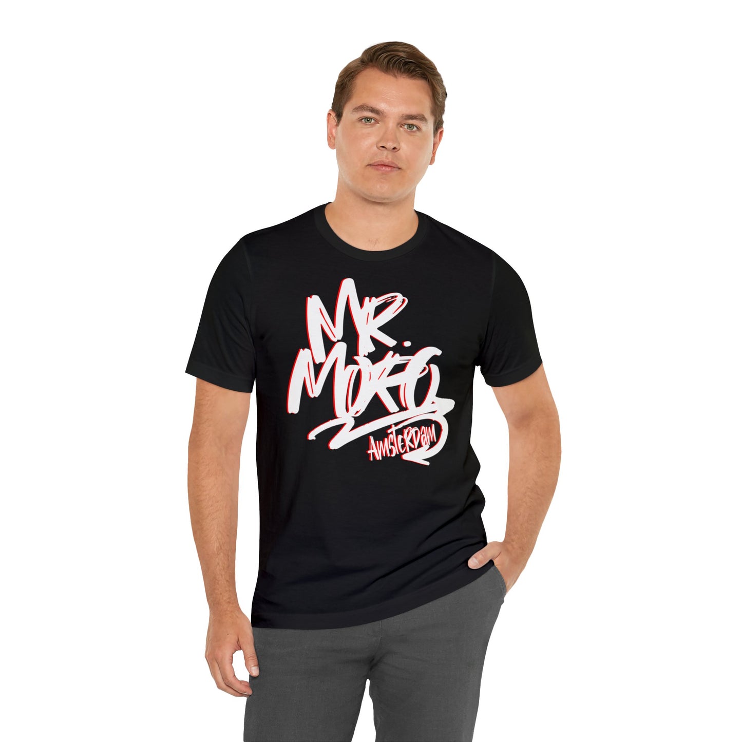 Mr.Moro Graffiti T-shirt White/Red