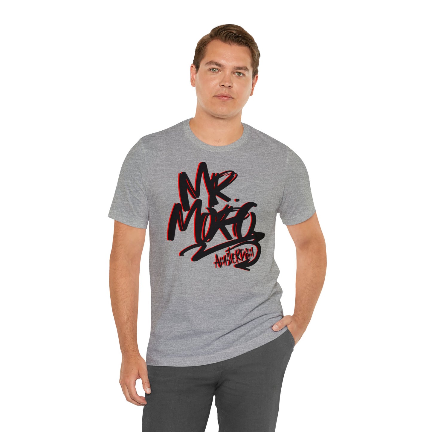 Mr.Moro Graffiti T-shirt Red/Black