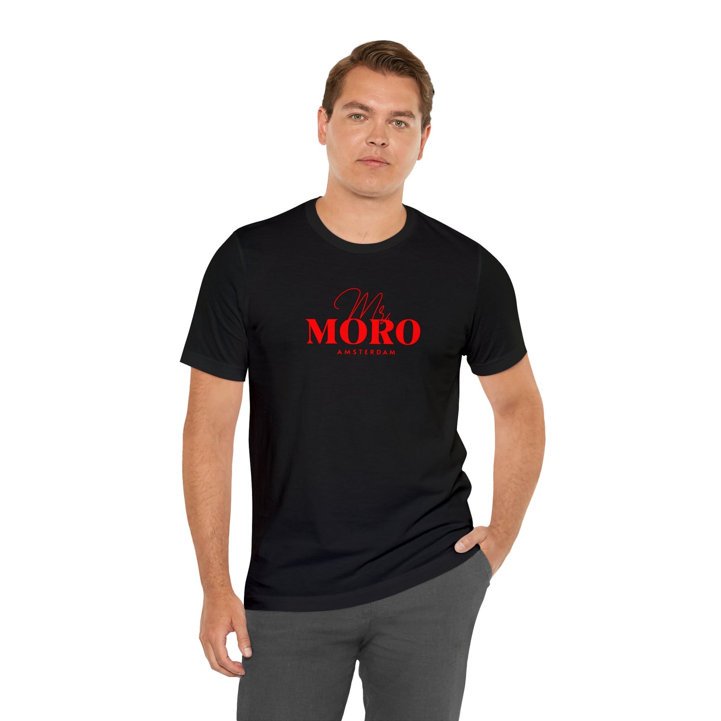 Mr.Moro Amsterdam T-shirt Red